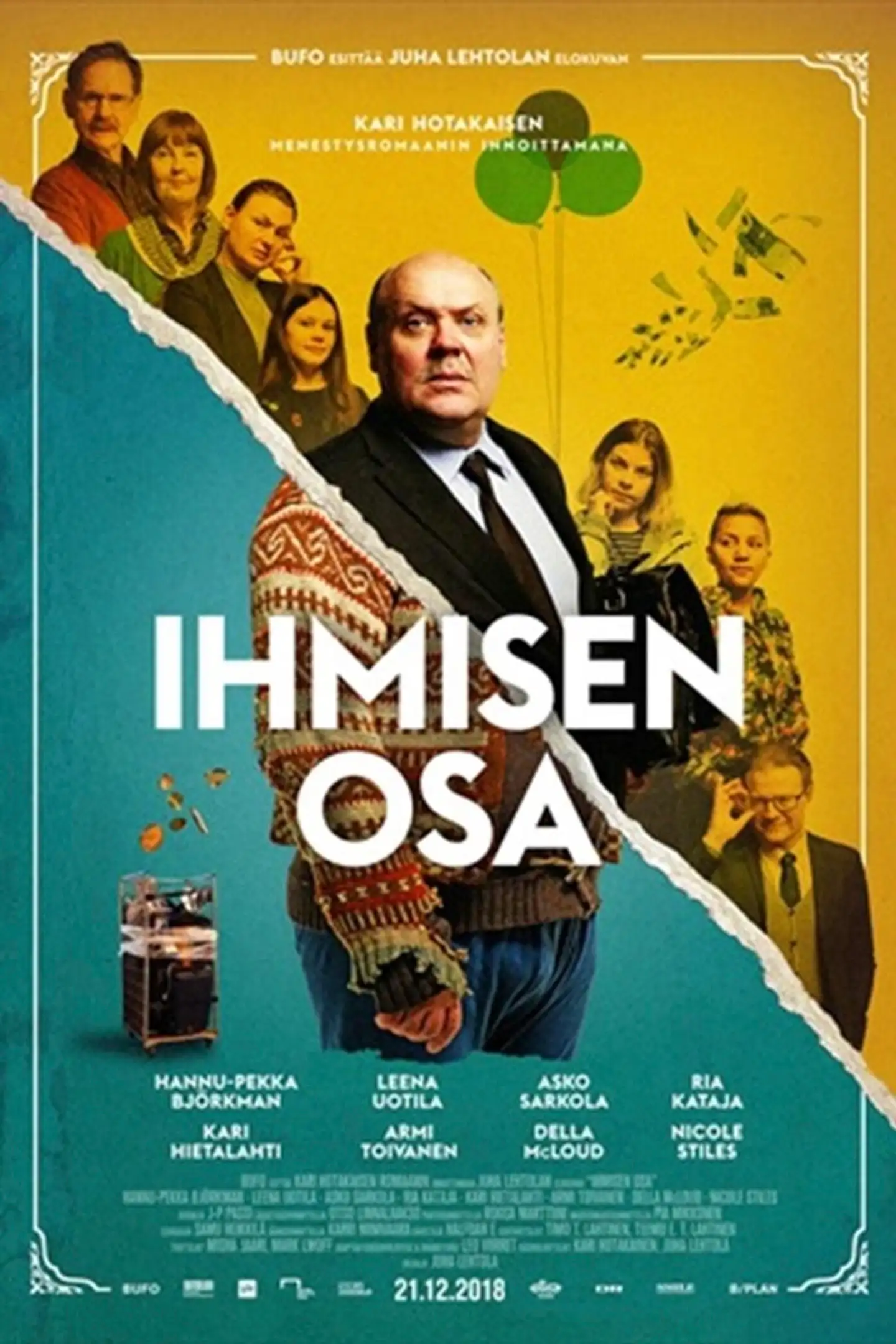 Ihmisen osa DVD