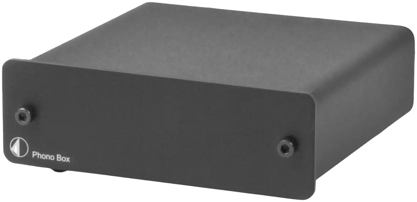 Pro-Ject Levysoitinesivahvistin Phono Box (MM/MC) musta