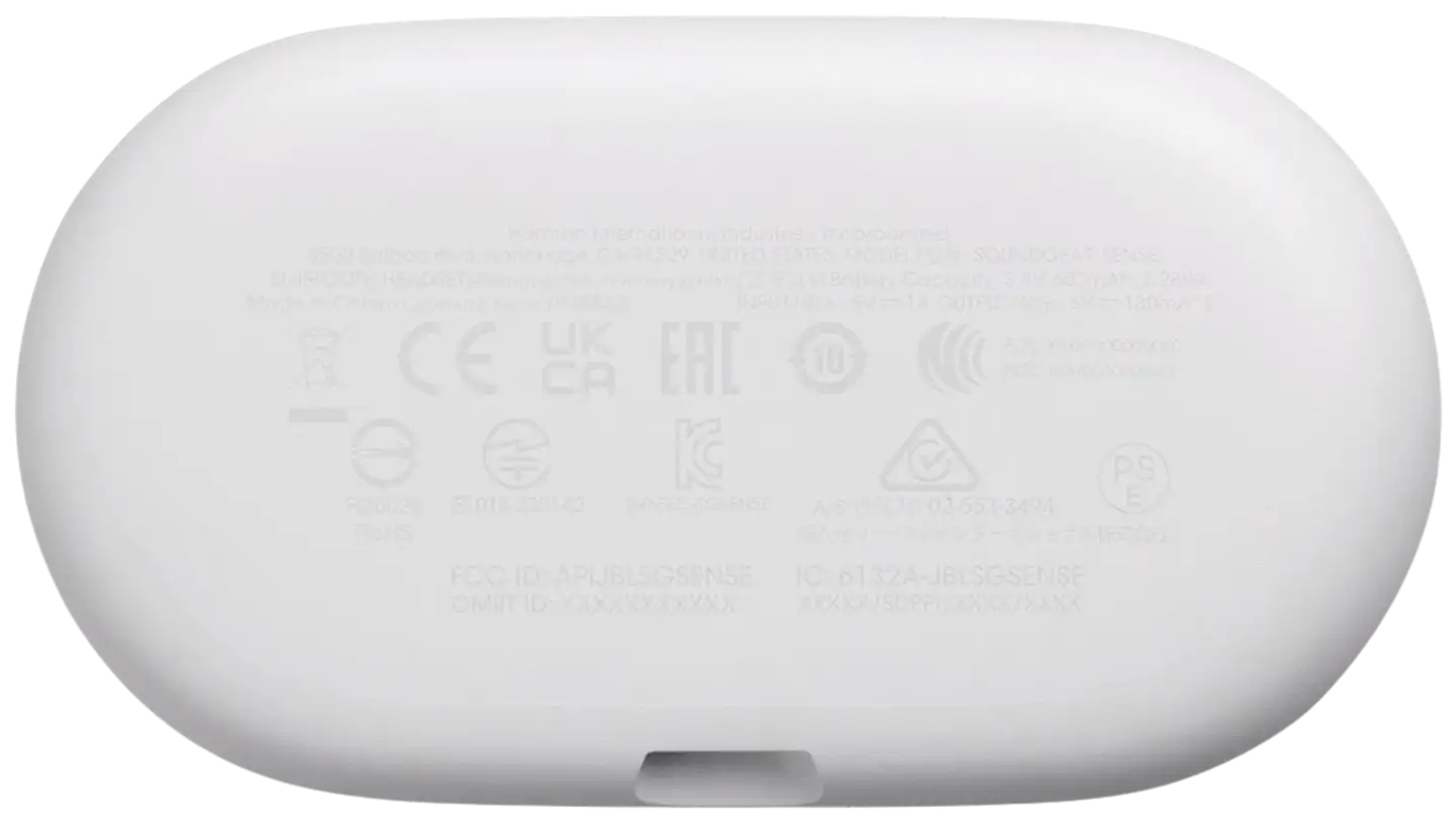 JBL Bluetooth nappikuulokkeet Soundgear Sense valkoinen - 13
