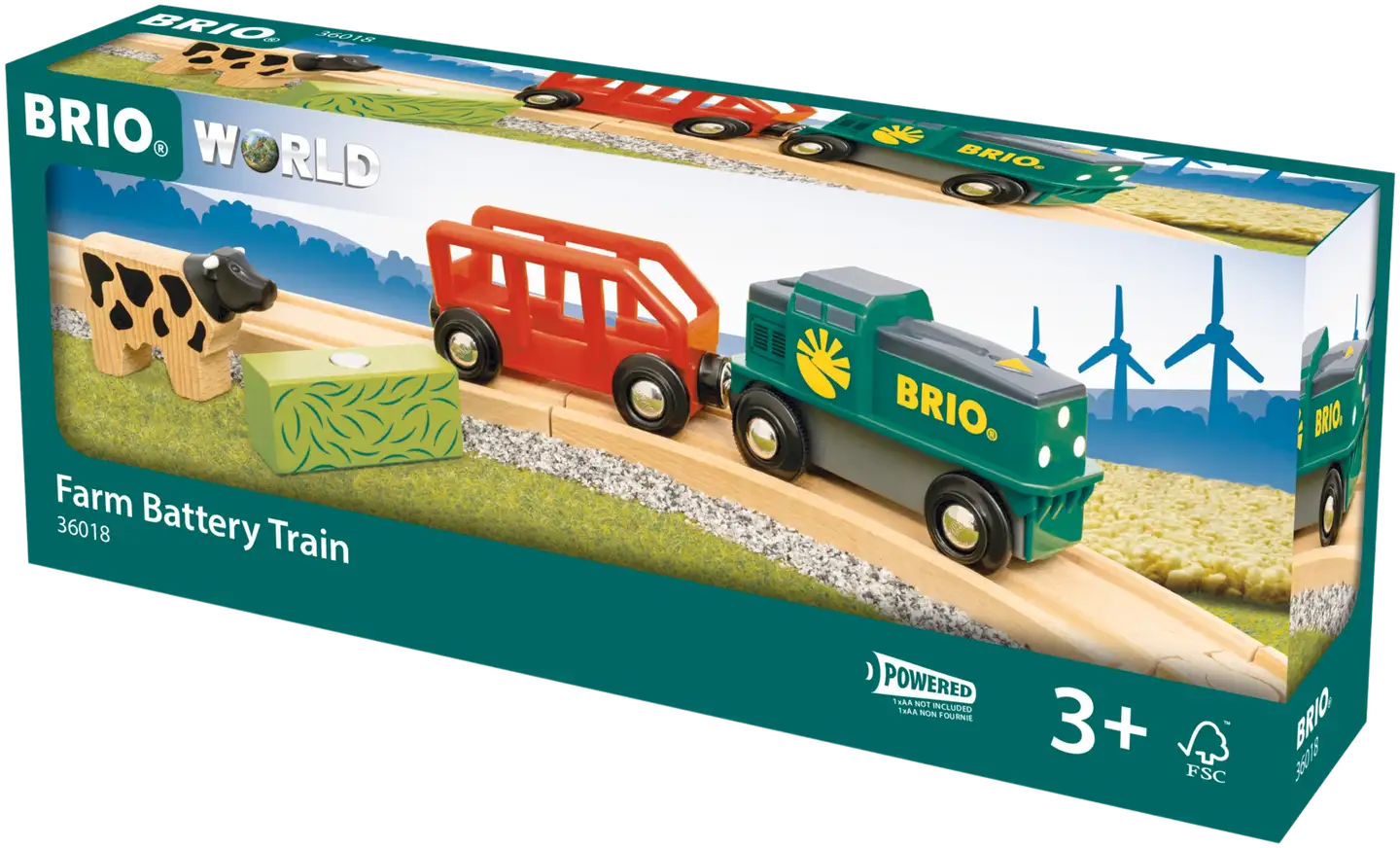 BRIO paristokäyttöinen maatilajuna - 3