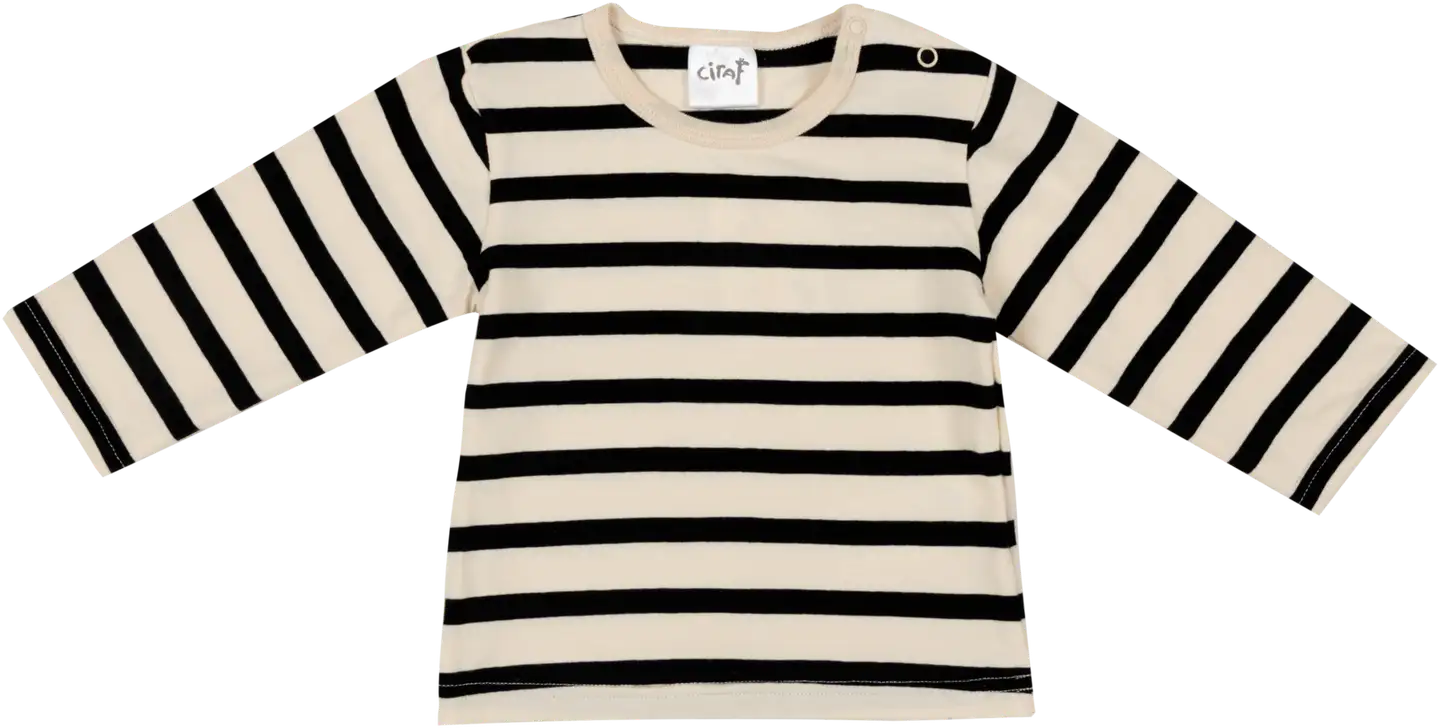 Ciraf vauvojen pitkähihainen t-paita 250B254183 2-pack - STRIPES - 1