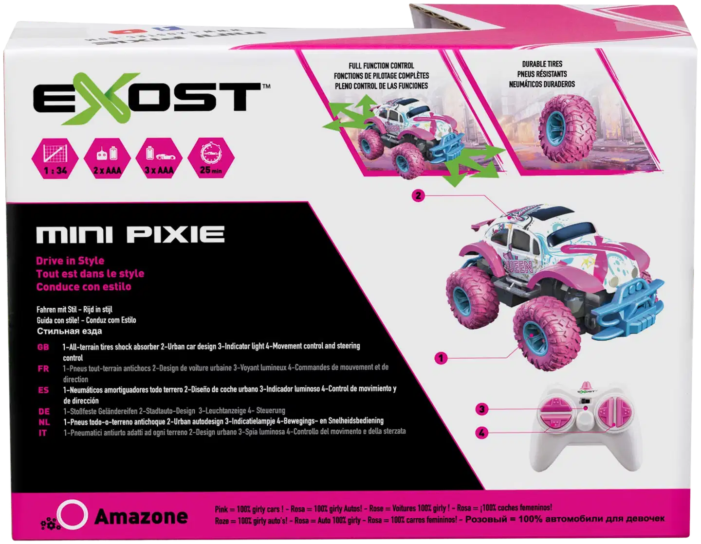 Exost radio-ohjattava auto Mini Pixie II - 11