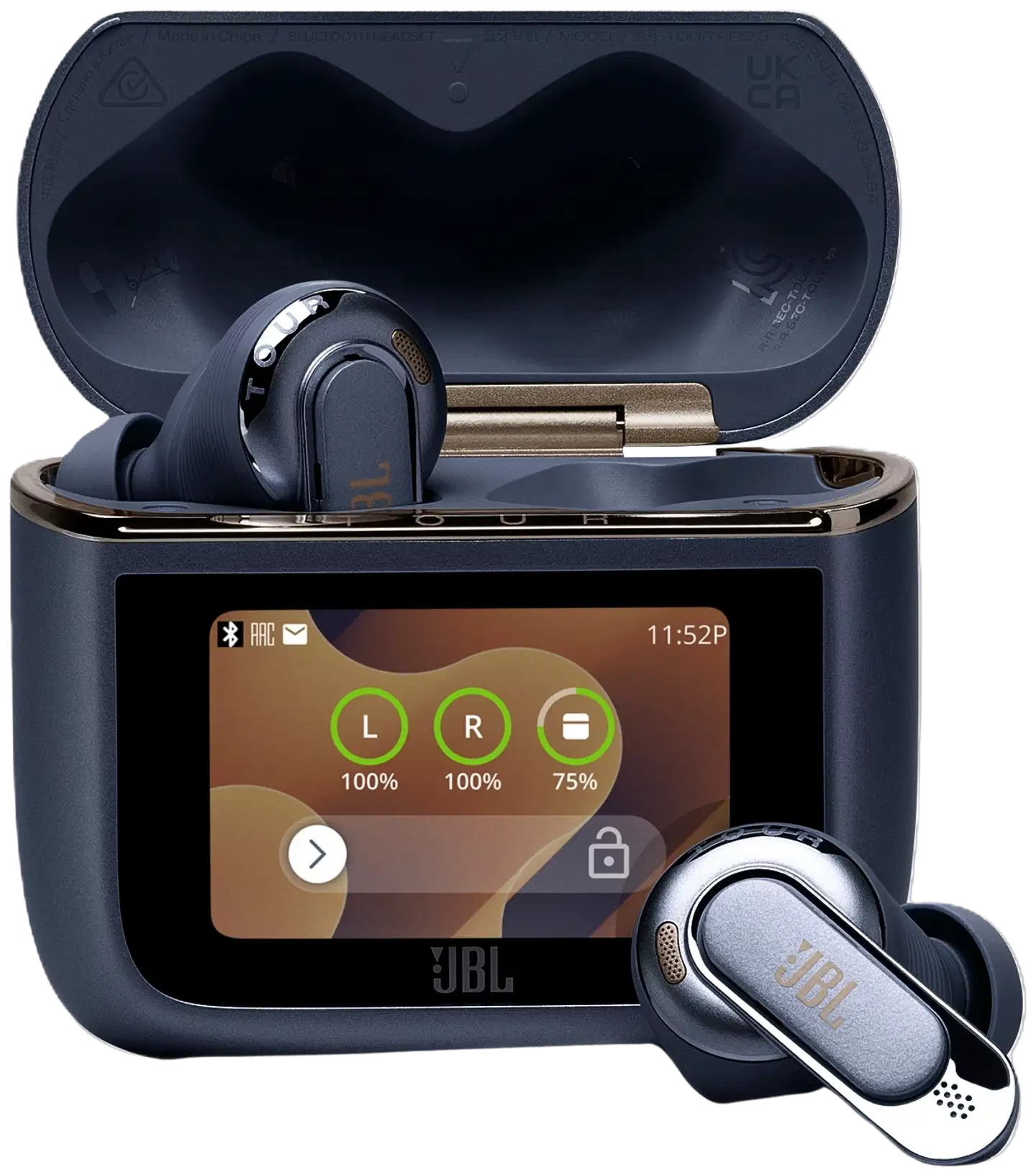 JBL langattomat vastamelunappikuulokkeet Tour Pro 3 sininen - 1