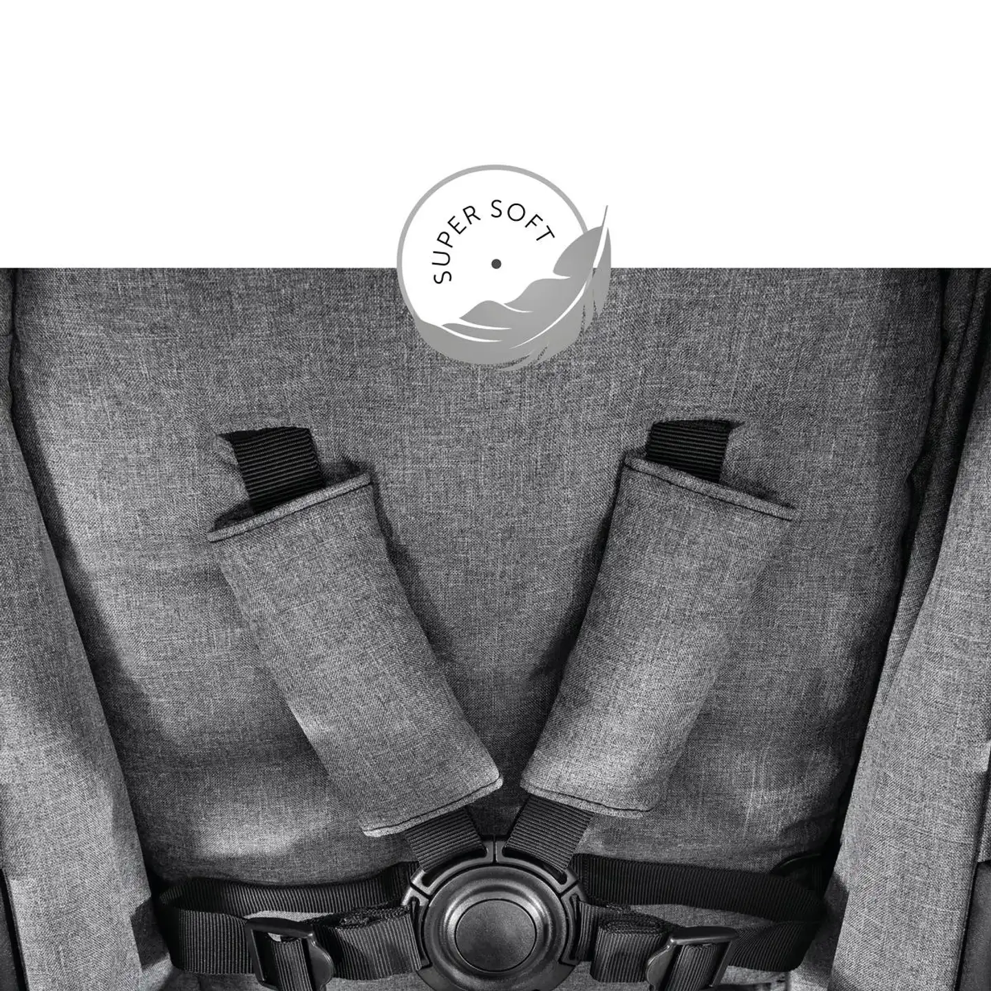 Hauck tuplarattaat Atlantic Twin harmaa - 24