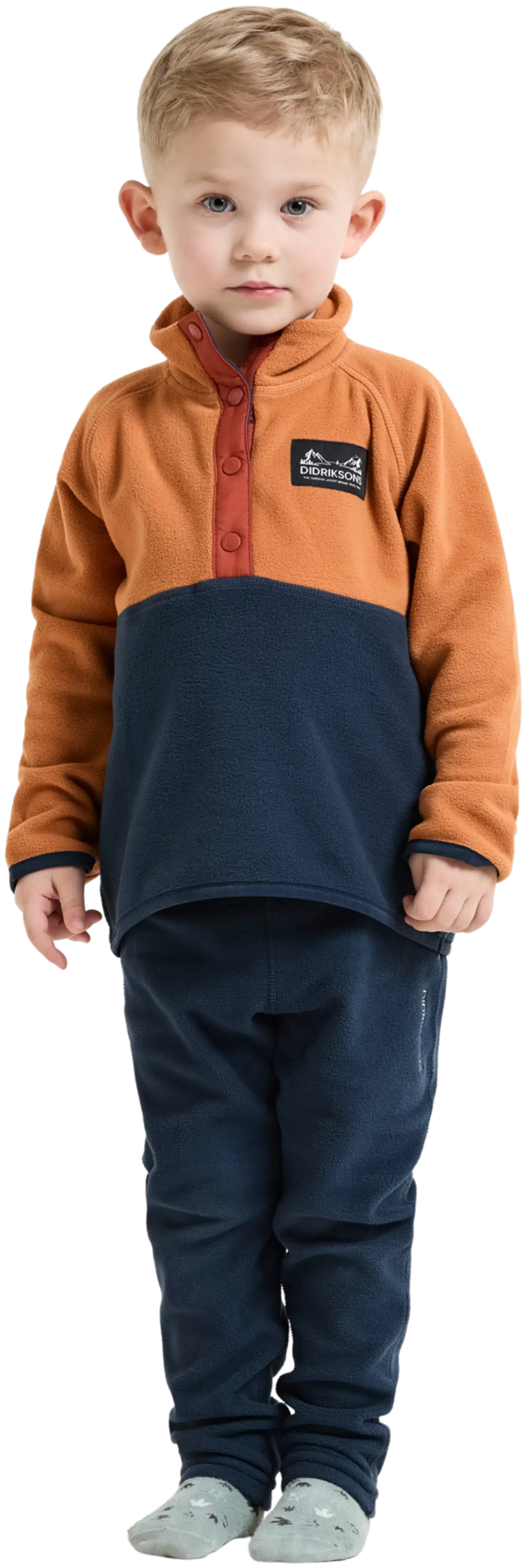 Didriksons  lasten fleecehousut Monte - Navy - 4