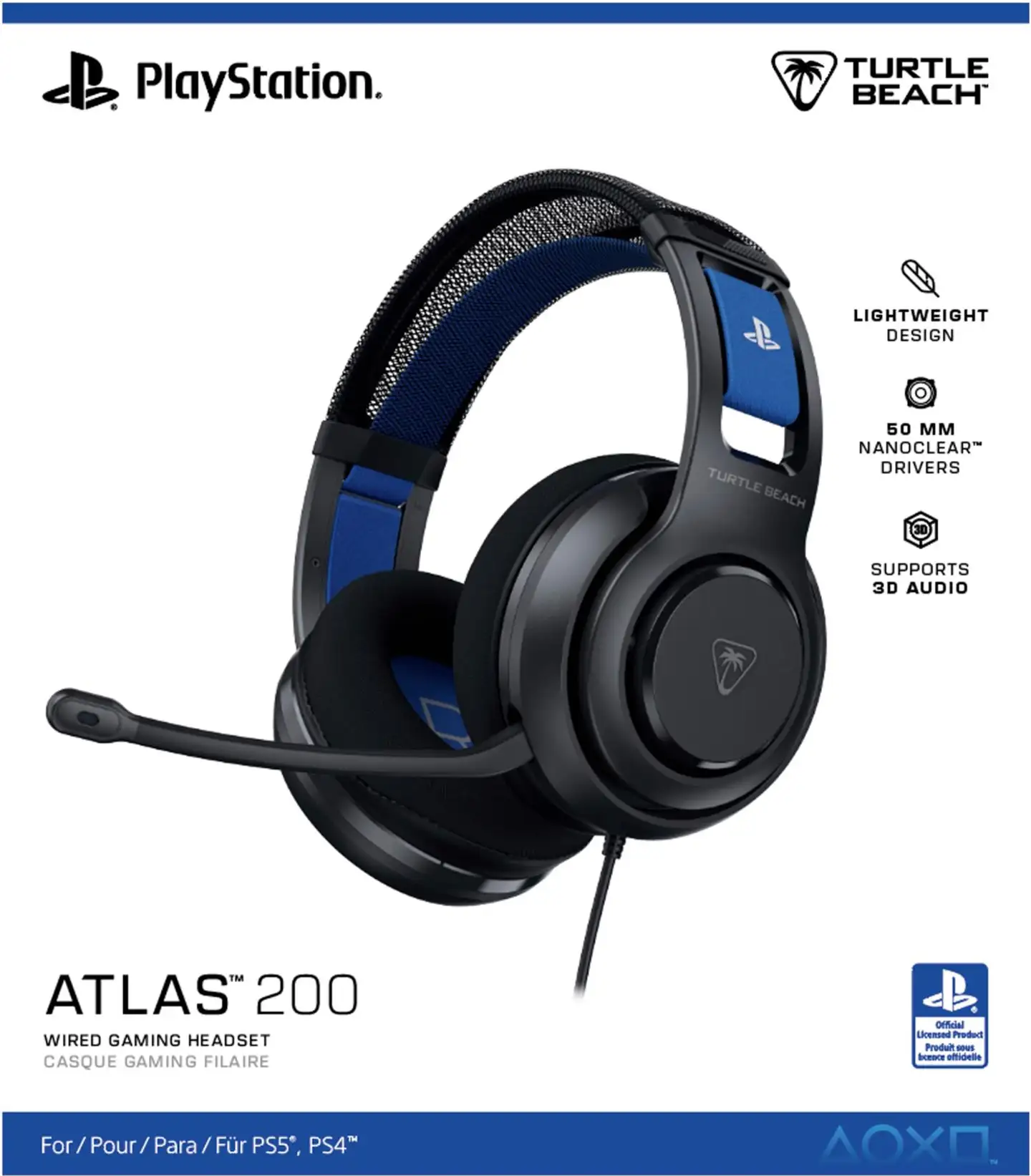 Turtle Beach Atlas 200 PlayStation pelikuuloke - 3