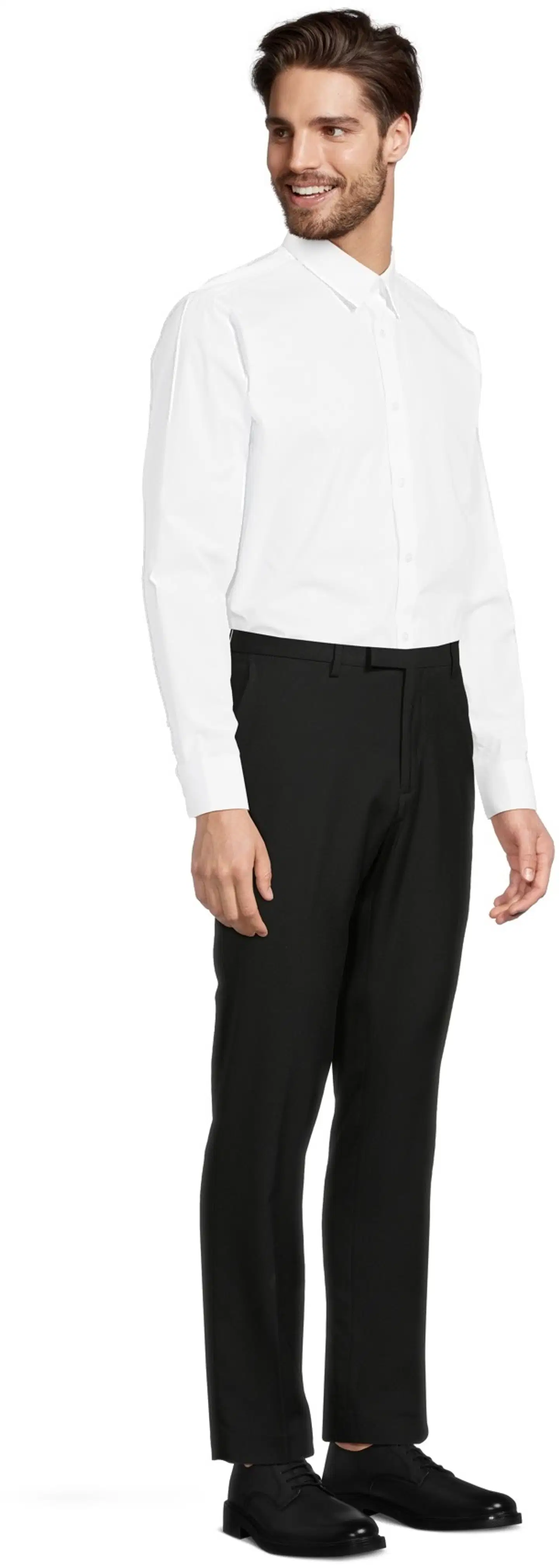 London Fog miesten puvunhousut 2020LF2 - BLACK - 4
