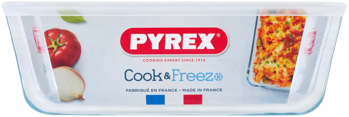 Pyrex Cook & Freeze lasivuoka ja kansi 25x19cm - 2