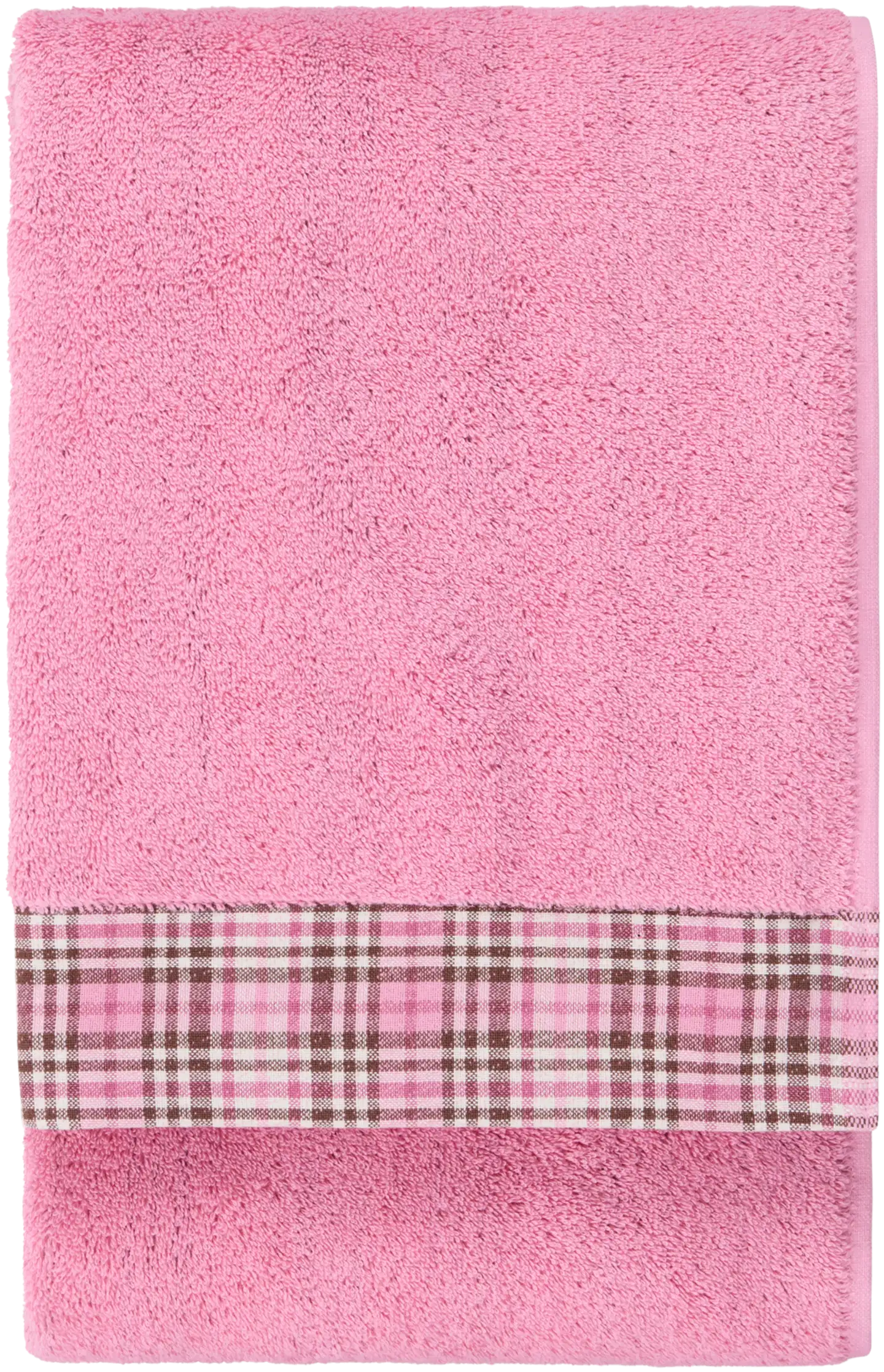 Reino -kylpypyyhe 80 x 160 cm pinkki GOTS - 1