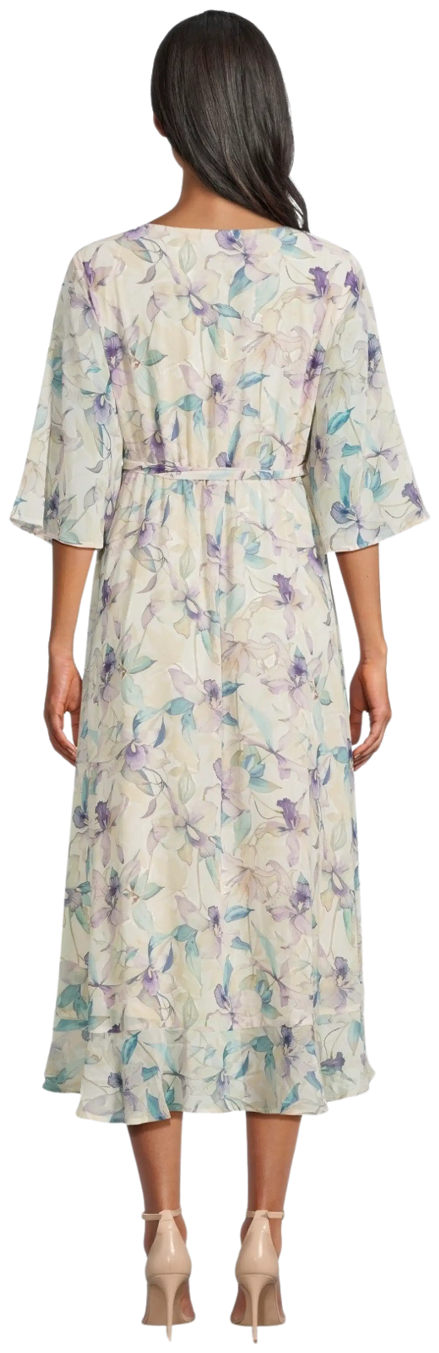 London Fog naisten sifonkimekko 218L261712 - Multicolor - 3