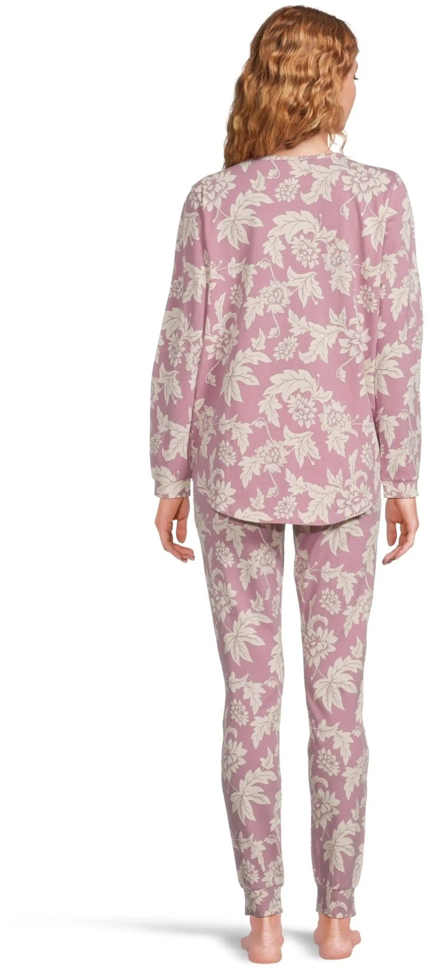 Actuelle naisten pyjama 212A382614 - Lilas AOP - 3