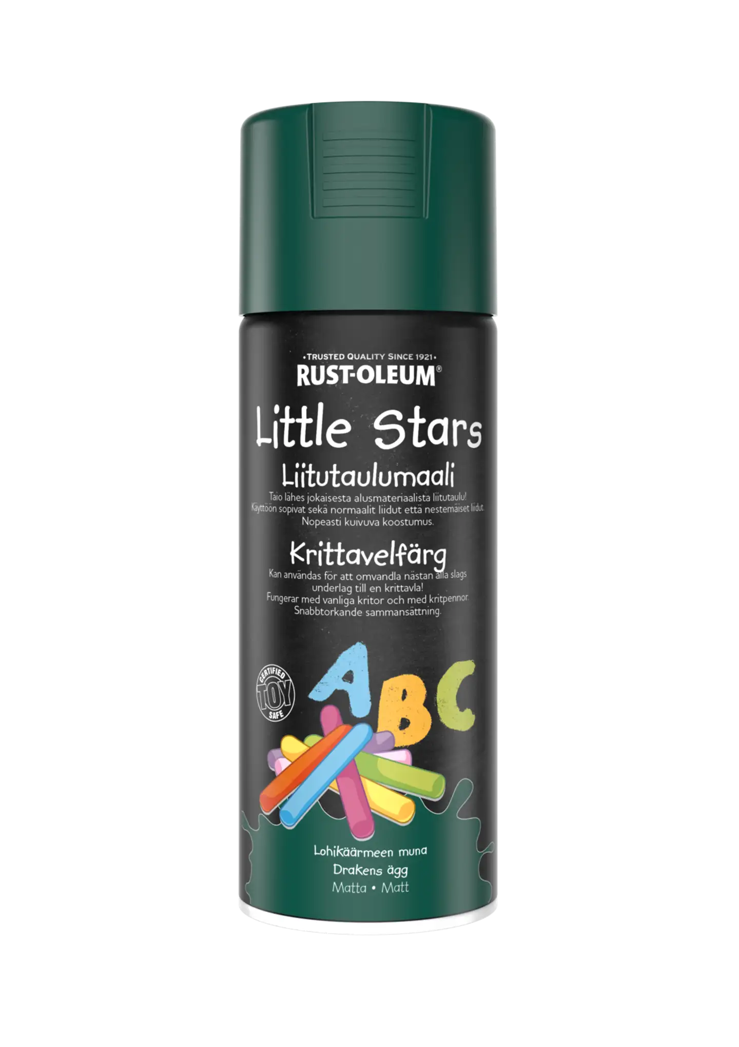 Rust-Oleum Little Stars Liitutaulumaali spray 400ml Lohikäärmeen muna