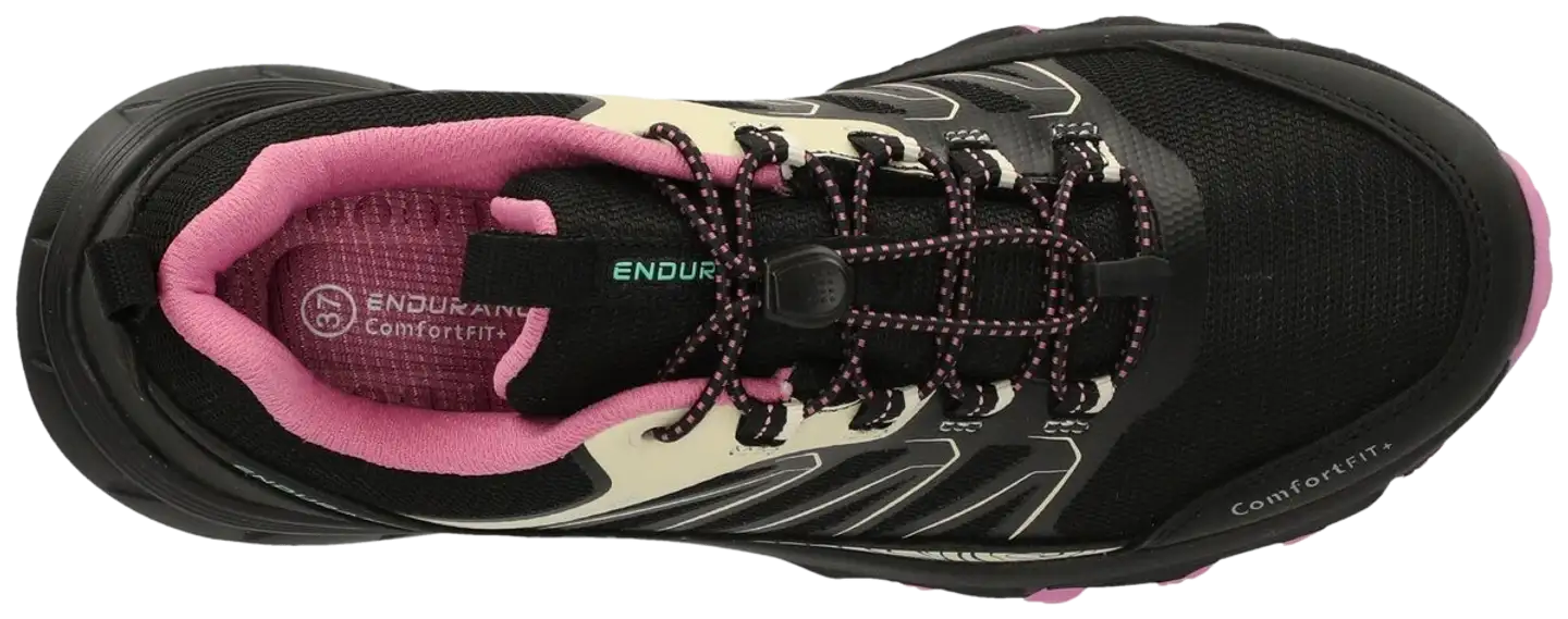 Endurance naisten maastojuoksukengät Ferill Waterproof - BLACK - 4