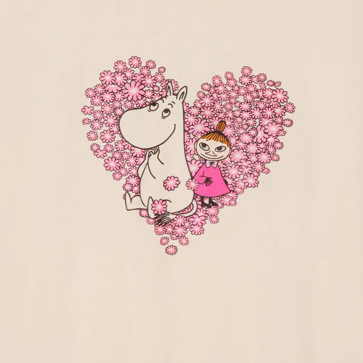 Muumi naisten collegepaita Ystävät 591380 - Kitti - 2