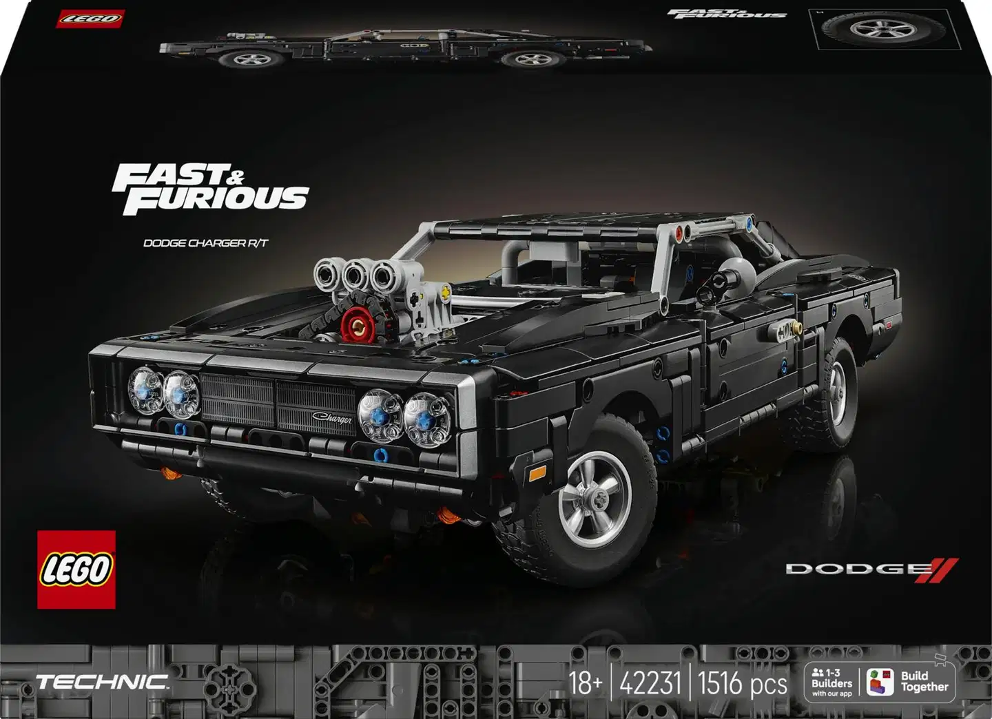 LEGO® Technic 42231 Fast and Furious Dodge Charger R/T ?auto - 3