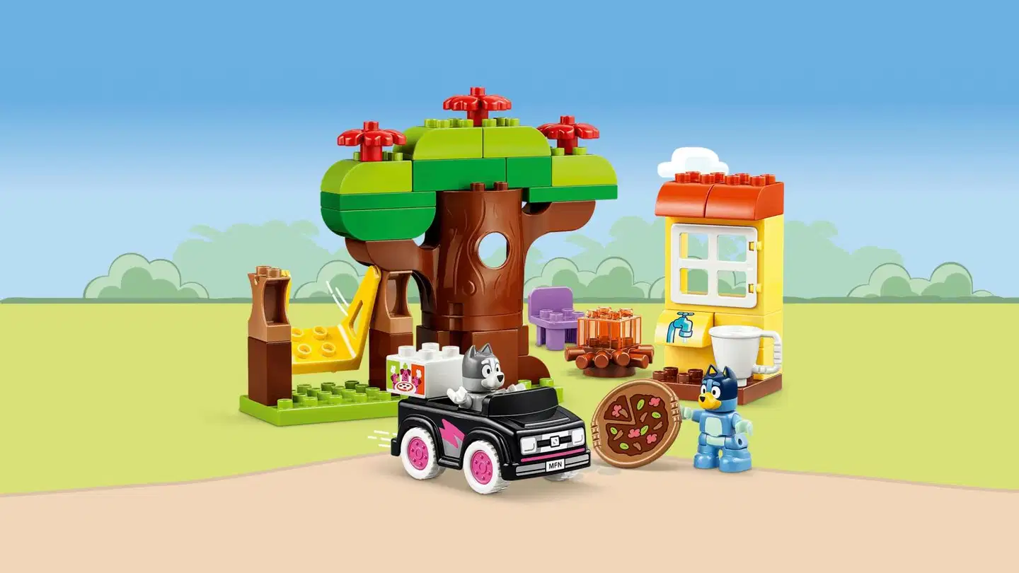 LEGO® DUPLO Bluey 10469 Muhvi ja Tuuri pizzatyttöinä - 5