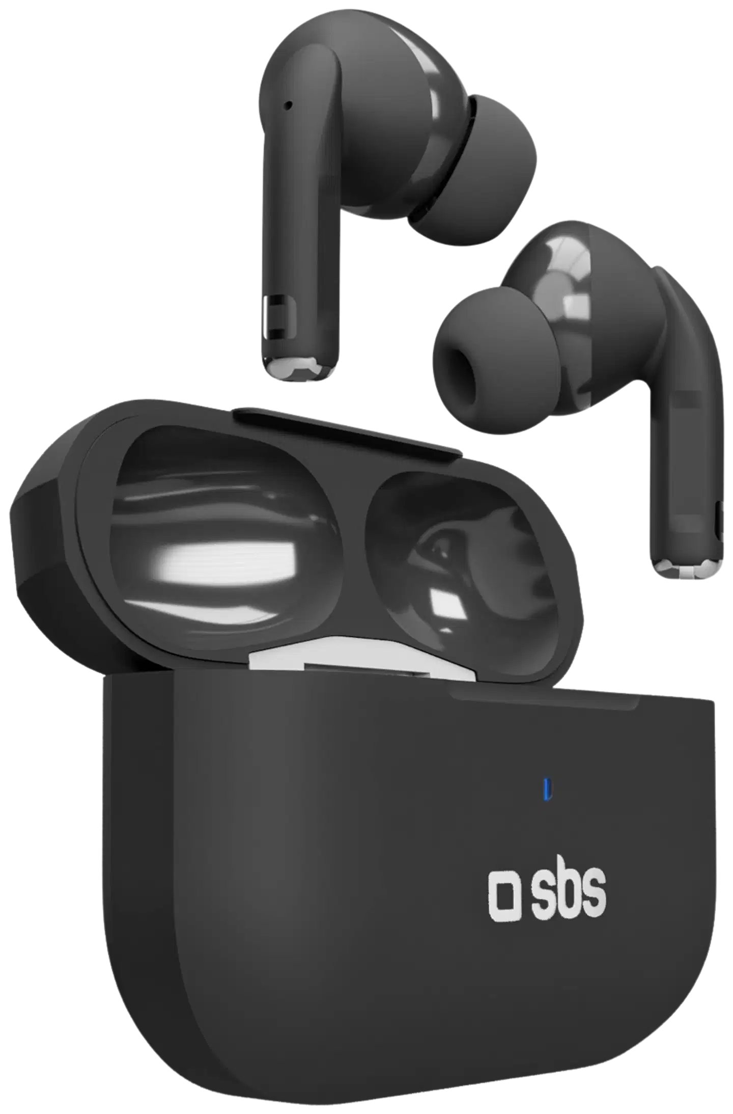 SBS langattomat nappikuulokkeet Air Kab Max musta