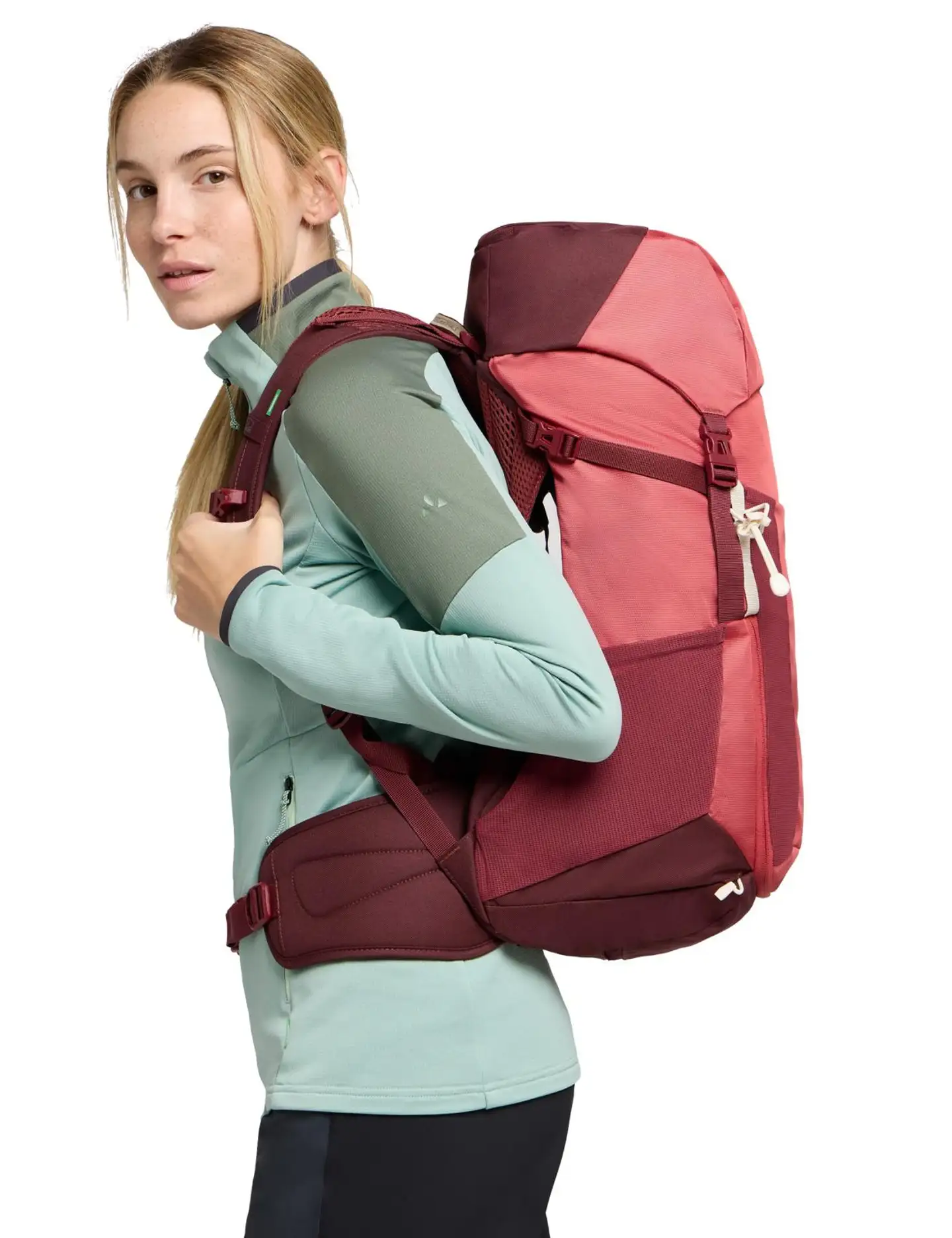 Vaude verkkoselkäinen päiväreppu naisille Wo' Brenta 28 litraa - 10