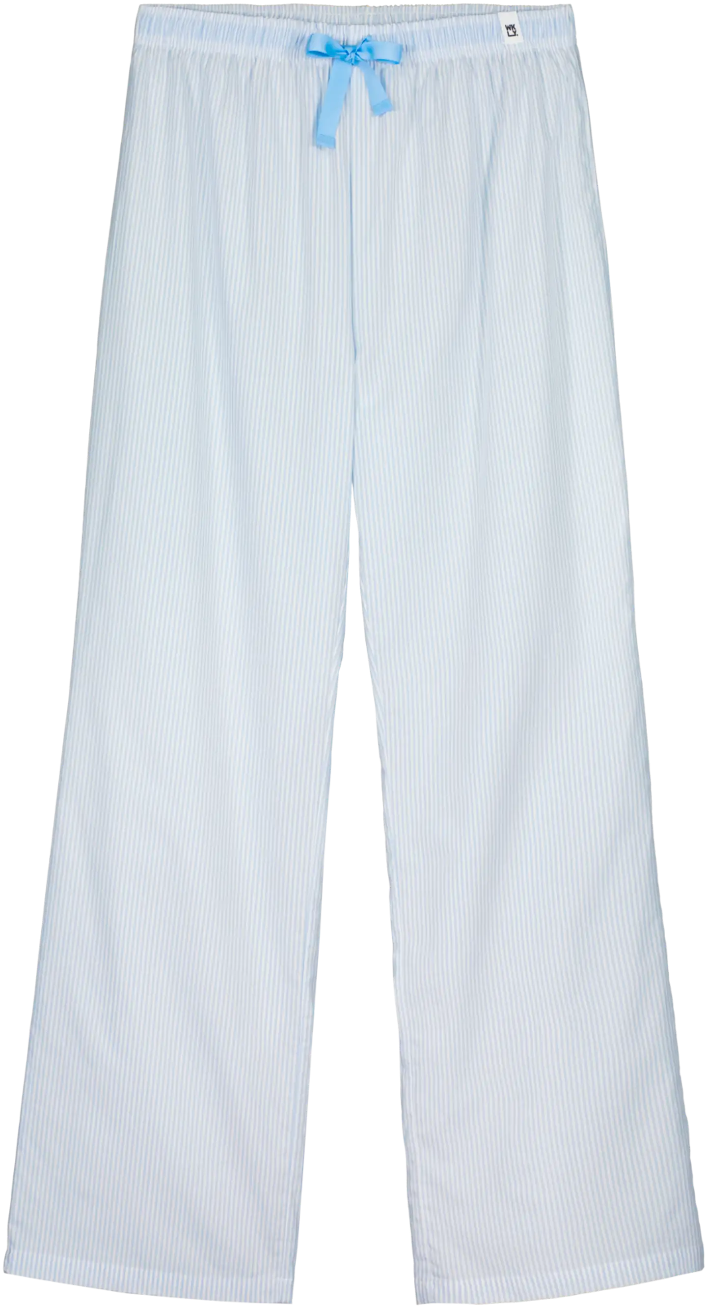 WKLY. naisten pyjamahousut 212W042632 - Chambray blue/White - 1