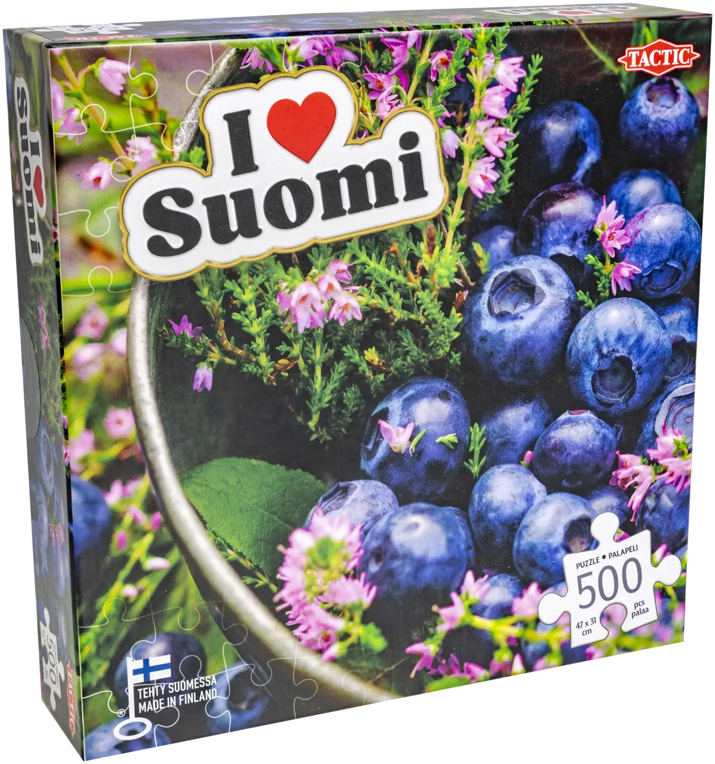 Tactic Palapeli I love Suomi Superfood from Finnish Forests 500 palaa - 3