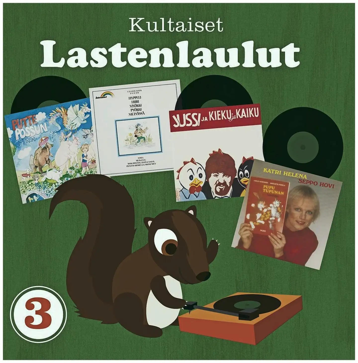 Eri Esittäjiä - Kultaiset lastenlaulut 3. 4CD