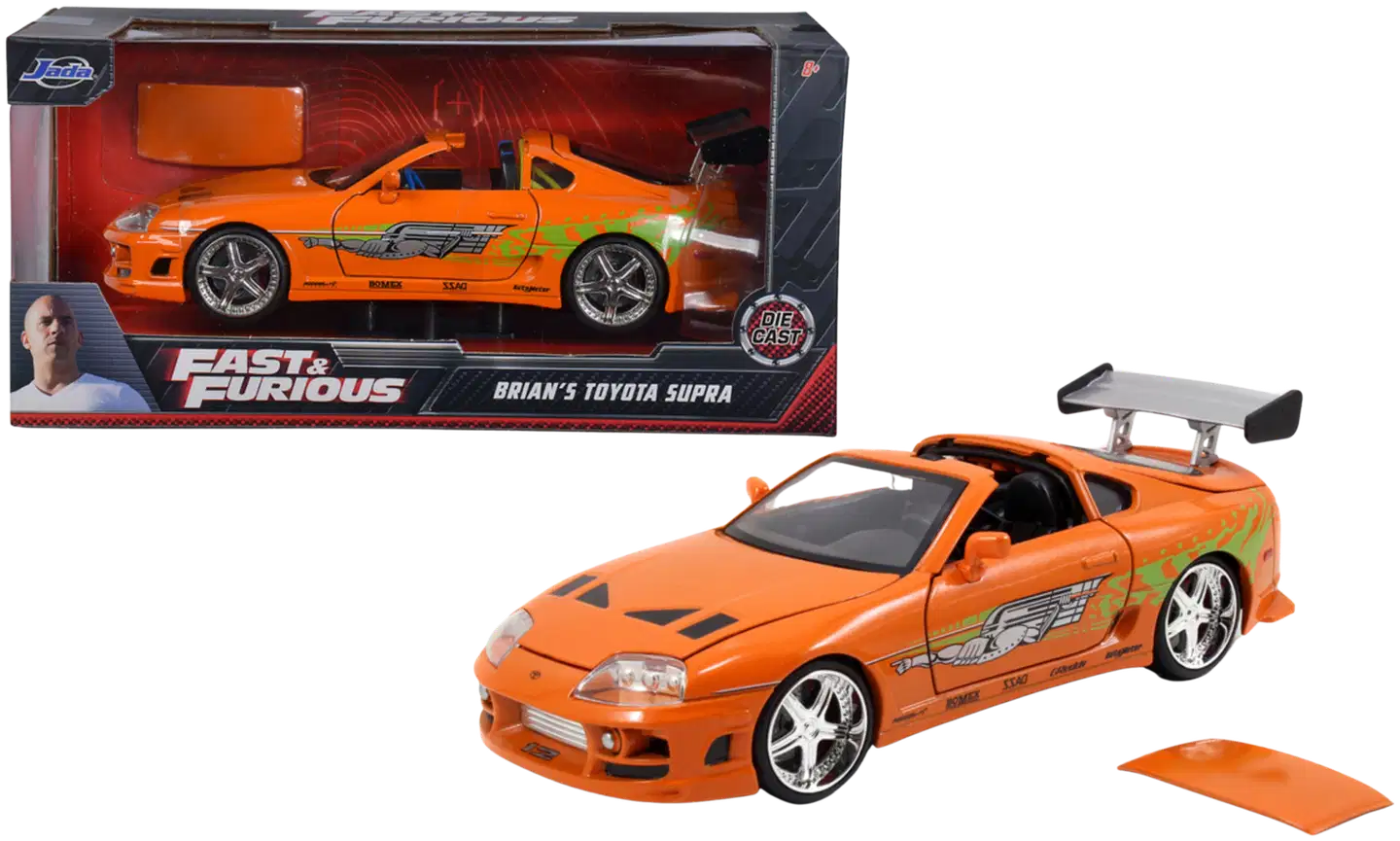 Jada Fast & Furious 1995 Toyota Supra 21 cm, 1:24, die-cast - 1