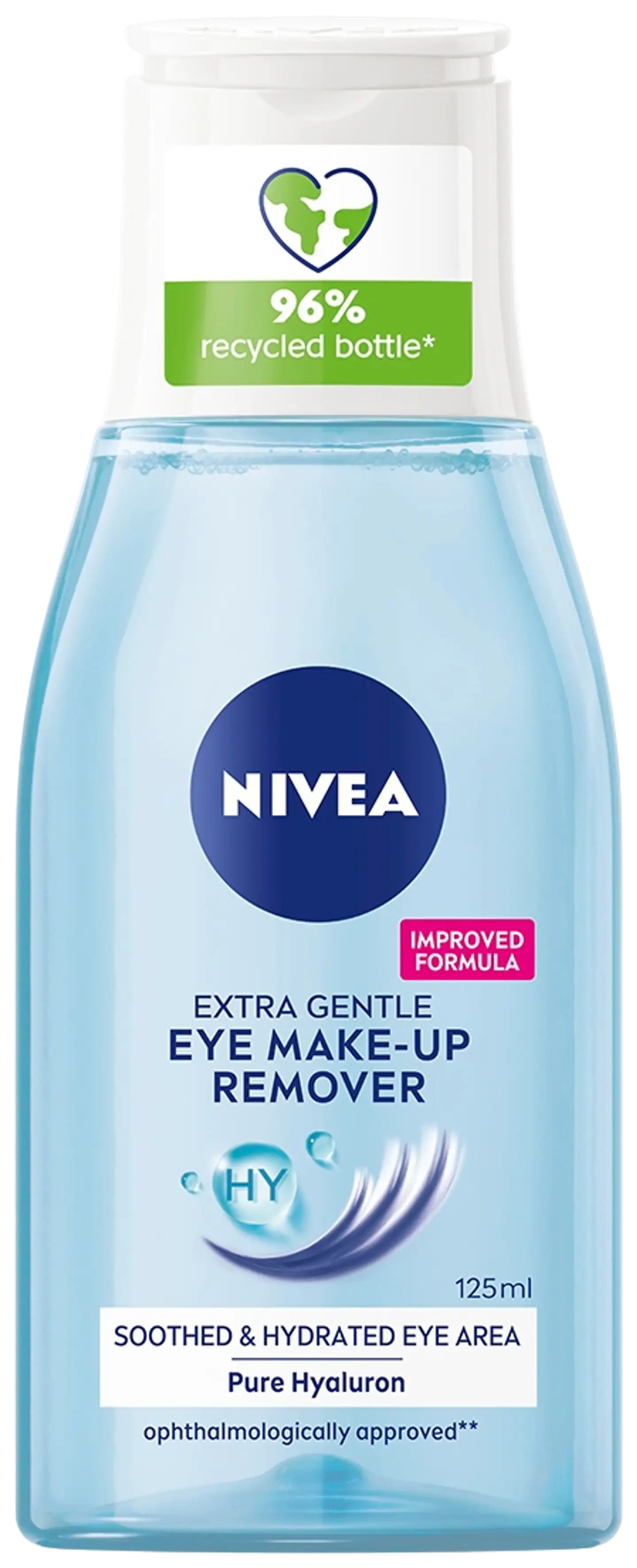 NIVEA 125ml Gentle Eye Make-up Remover -silmämeikinpoistoaine