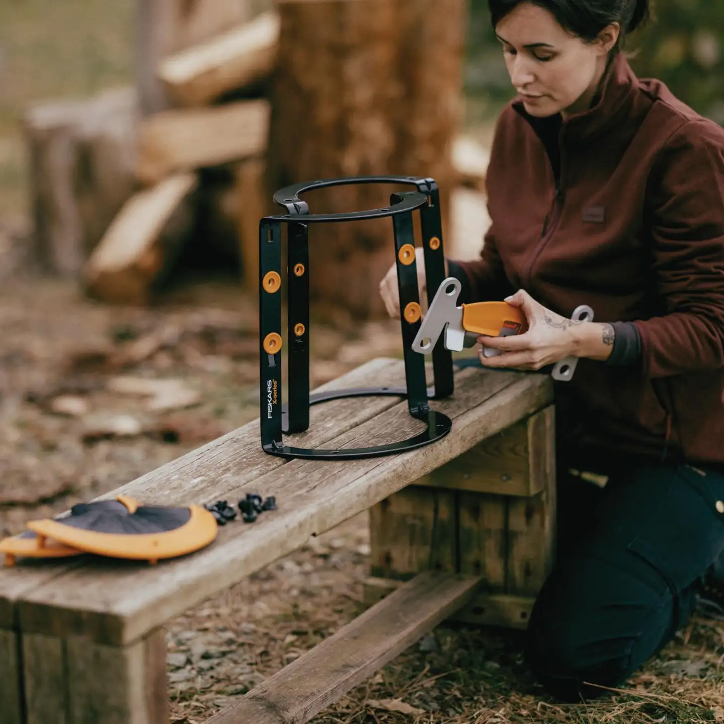 Fiskars X-Series sytykkeenhalkaisija L-koko - 6