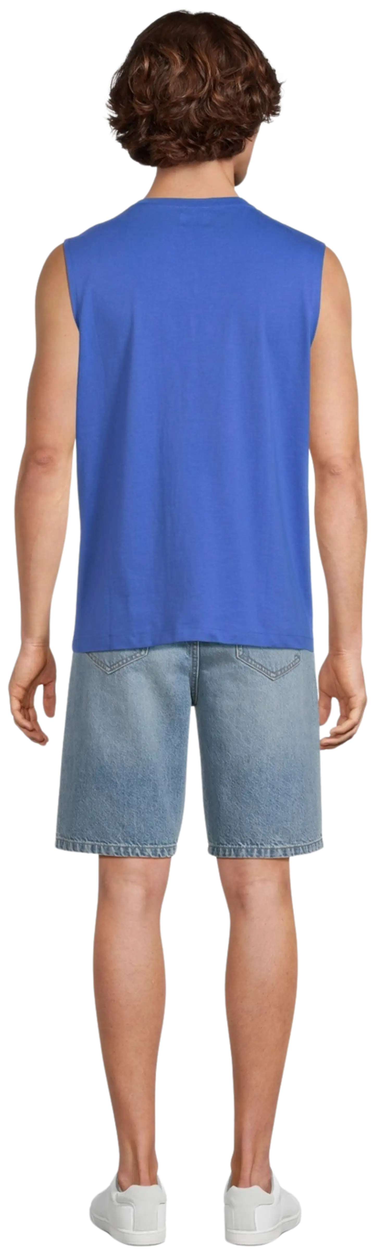 WKLY. miesten hihaton t-paita Mexican 195W152601 - dazzling blue - 3