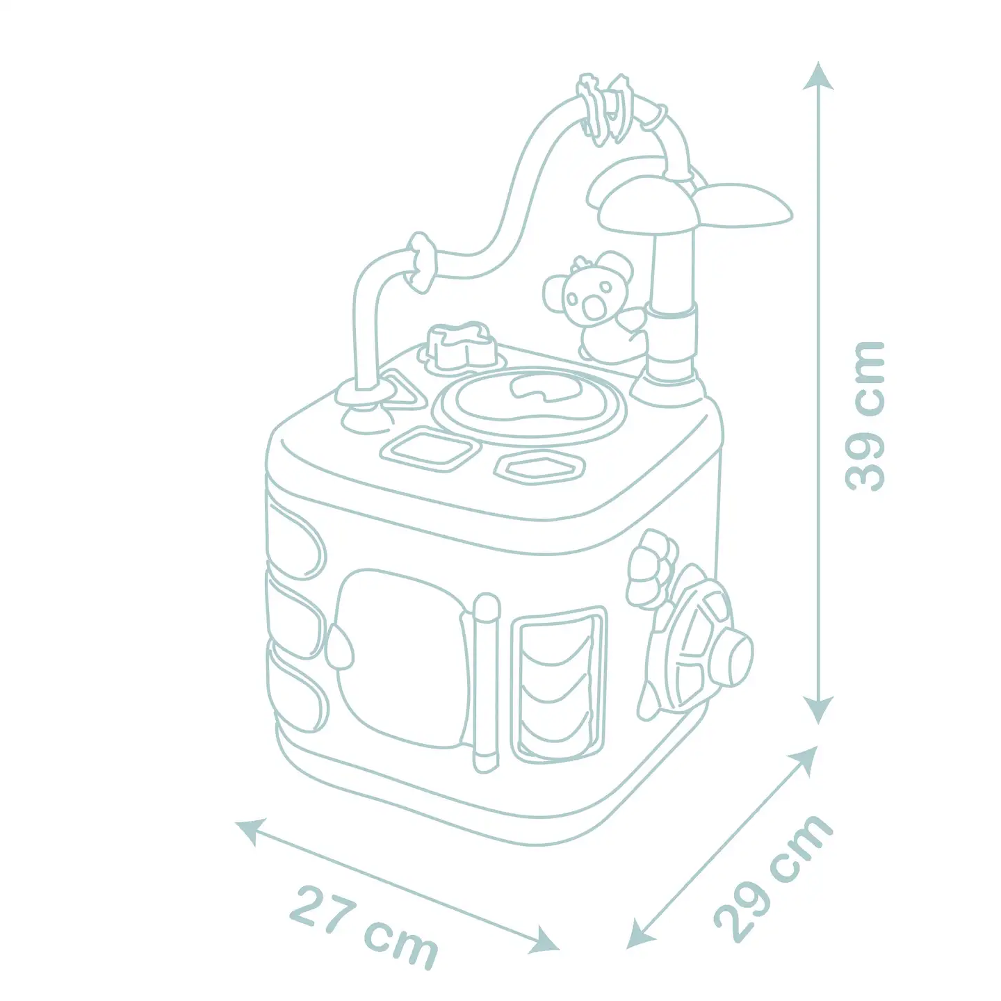 Little Smoby Explor Cube, puuhakuutio - 4