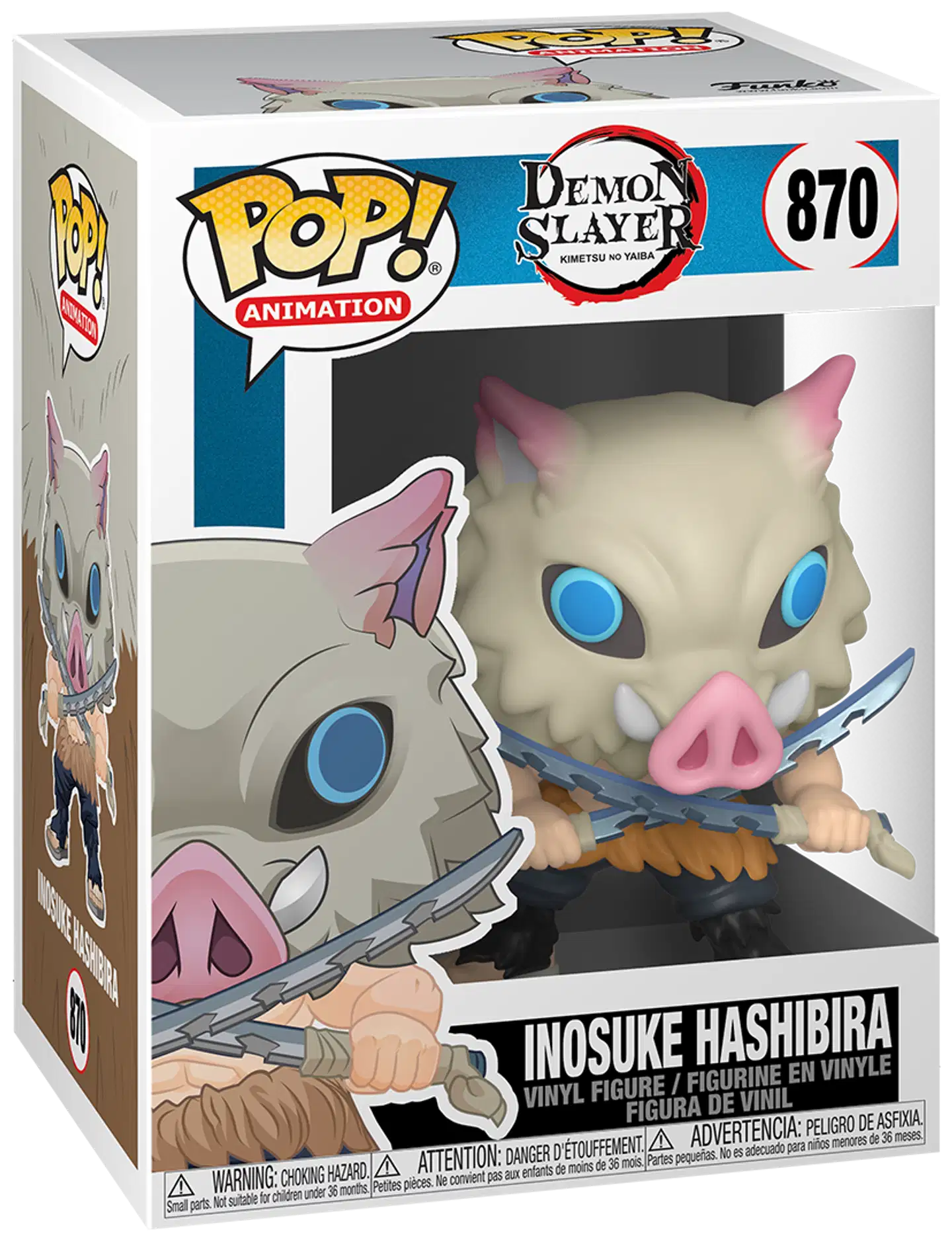 FUNKO POP! Vinyylihahmo: Demon Slayer - Inosuke Hashibira - 1
