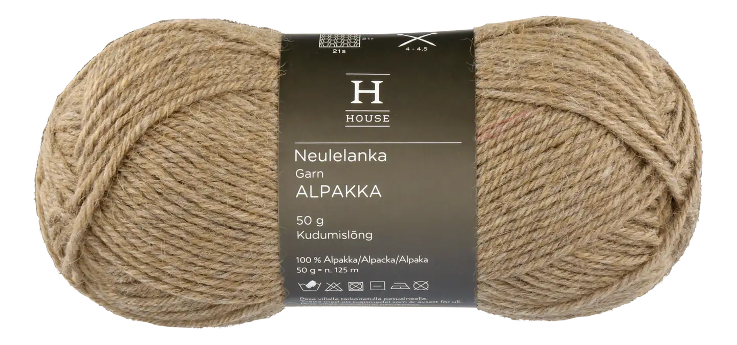 House neulelanka Alpakka 710234 50 g Sand Beige 6118