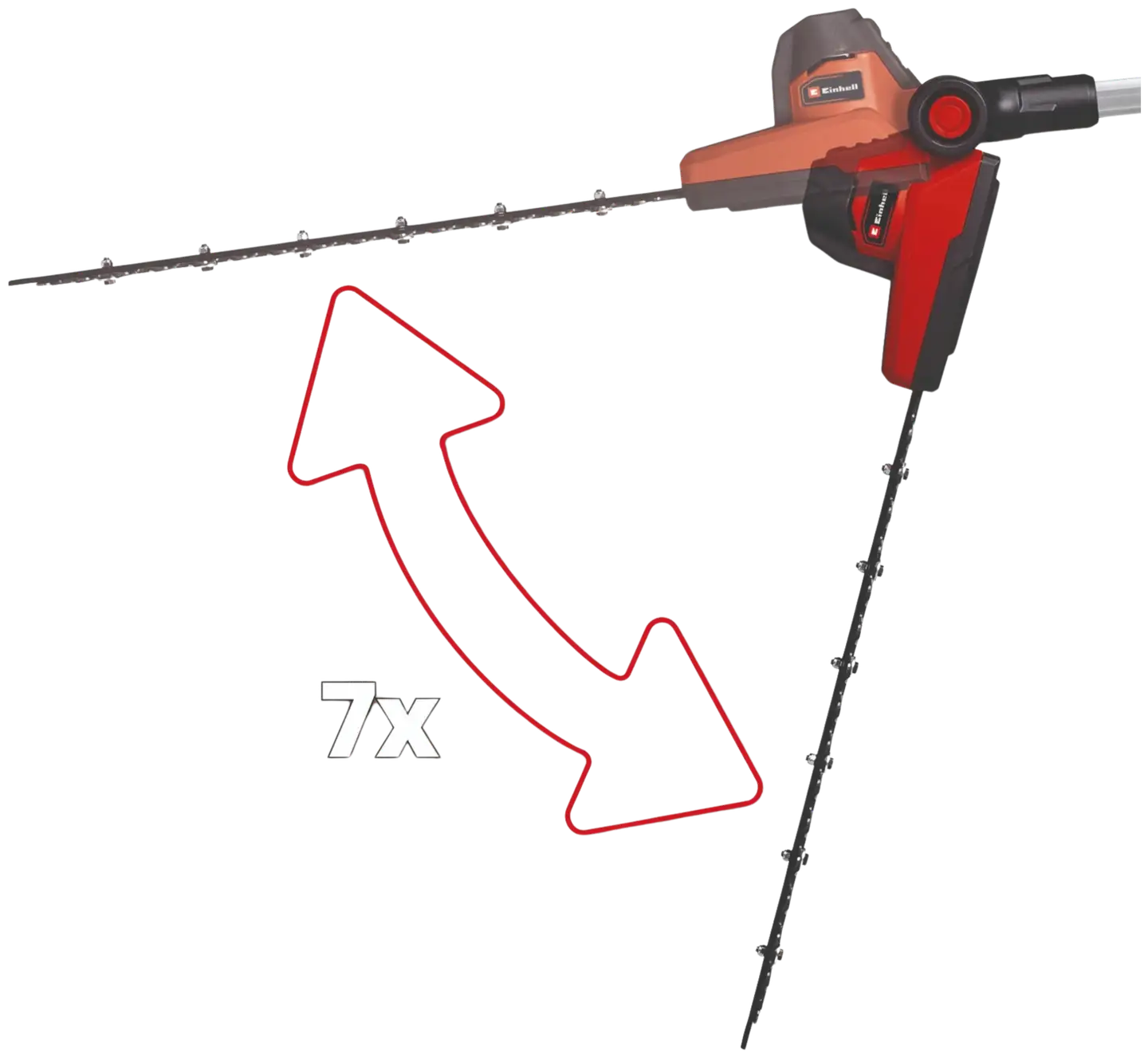 Einhell akkuteleskooppipensasleikkuri GC-HH 18/45 Li T-Solo - 2