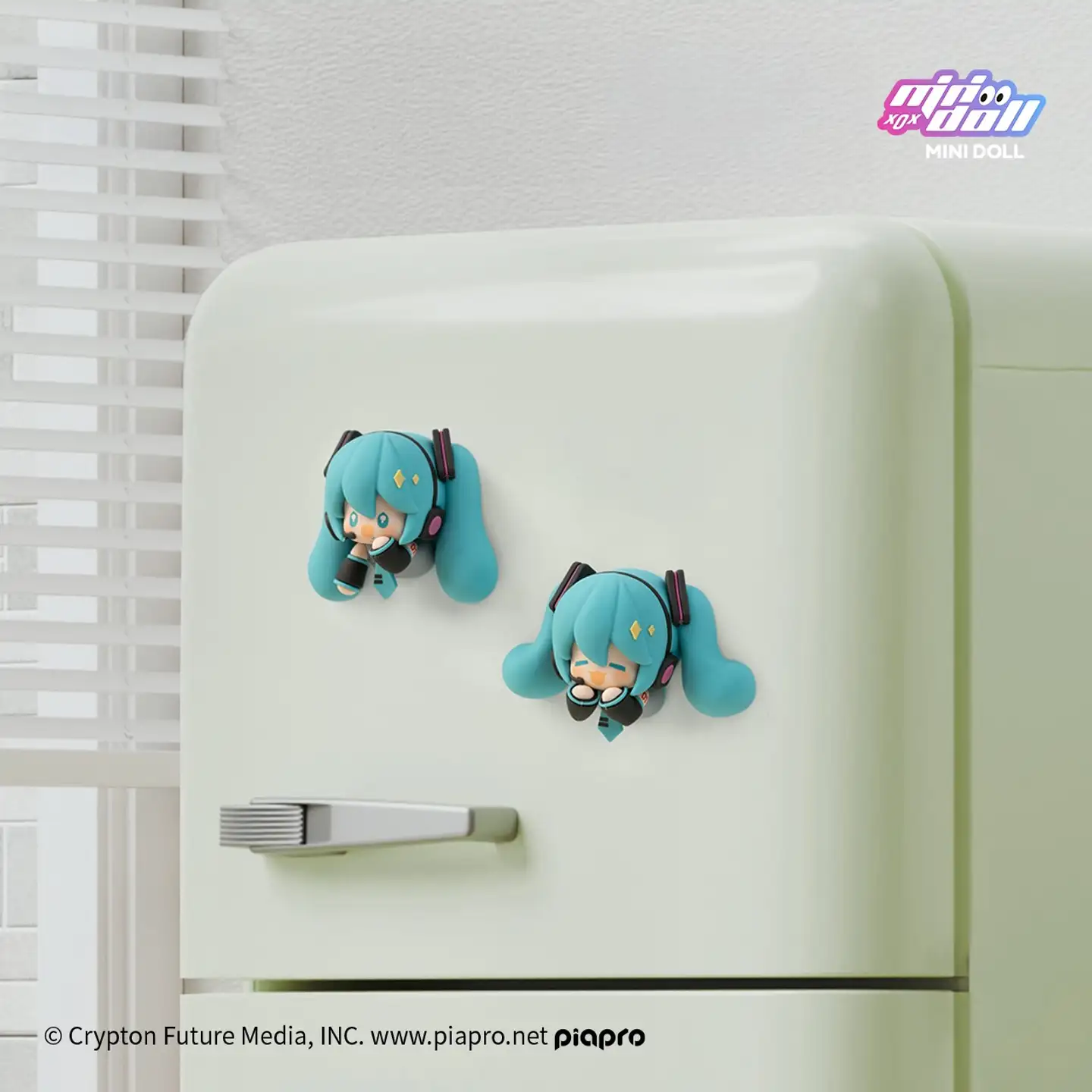 MINI DOLL keräilyhahmo Hatsune Mike Fingertip Figurine - 4