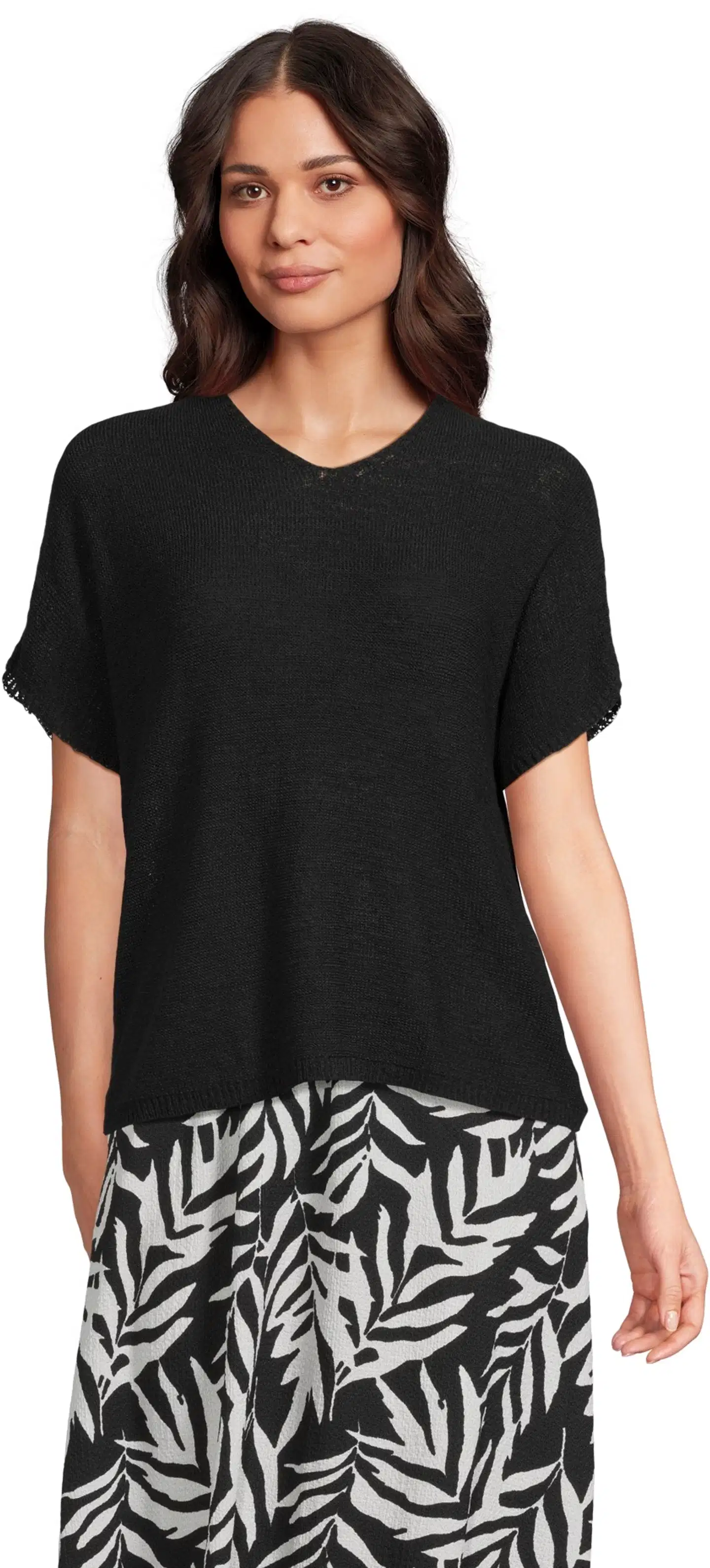House naisten neulepusero 213H262801 - black - 1