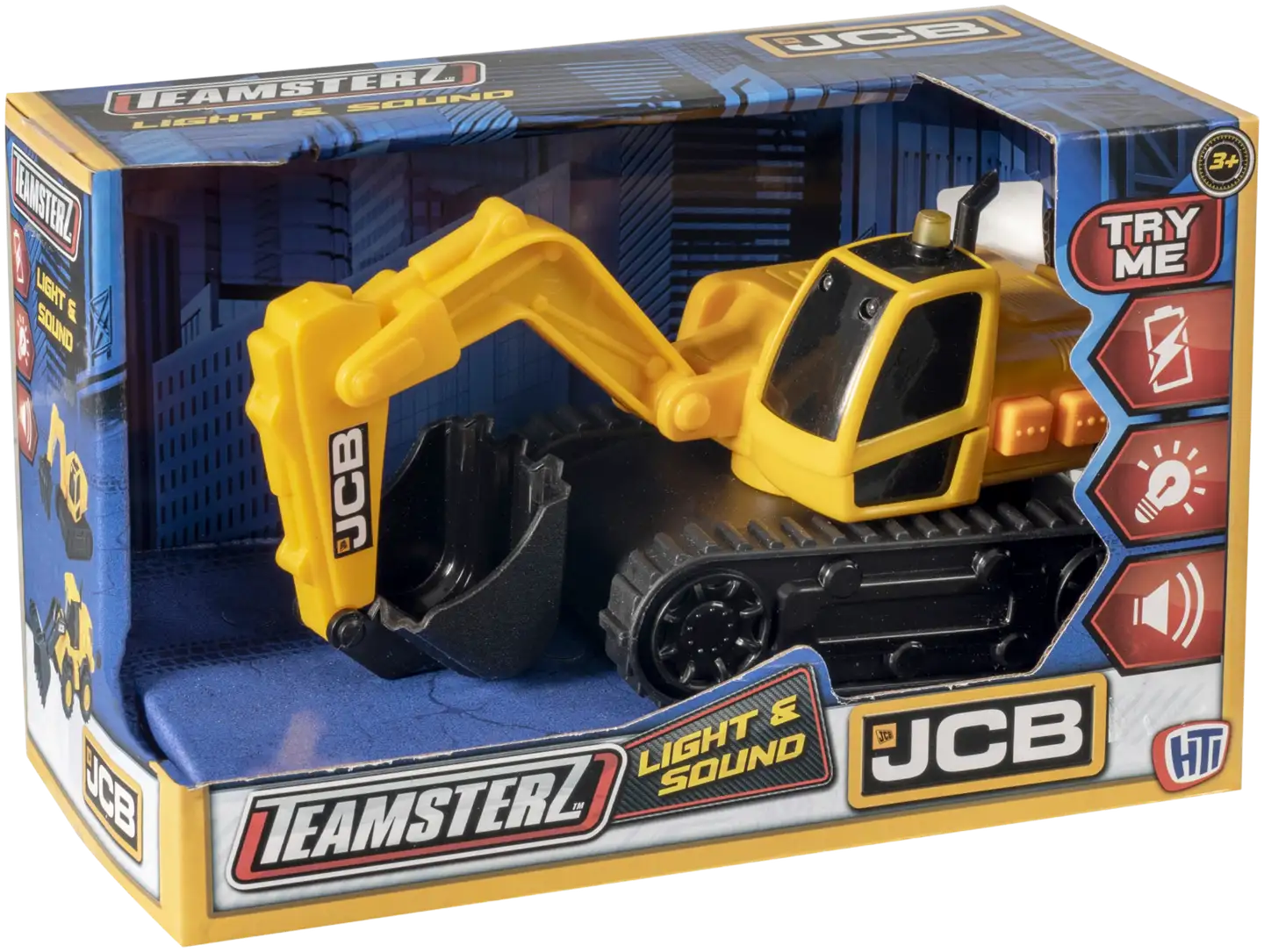 Teamsterz lelu JCB kaivuri valoilla ja äänillä - 2