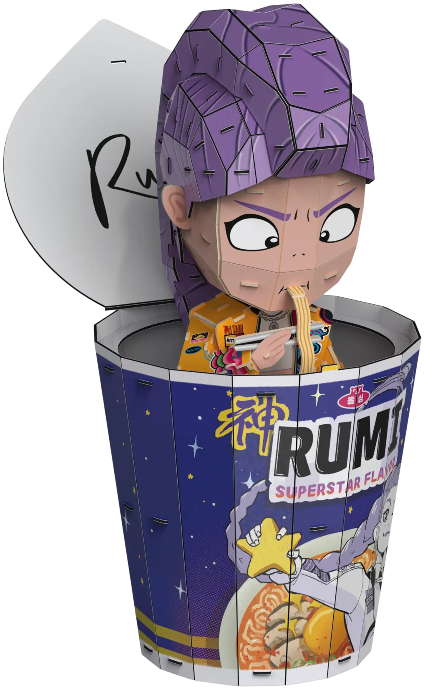 KPDH 4D Palapeli Ramen Kuppi Rumi - 2