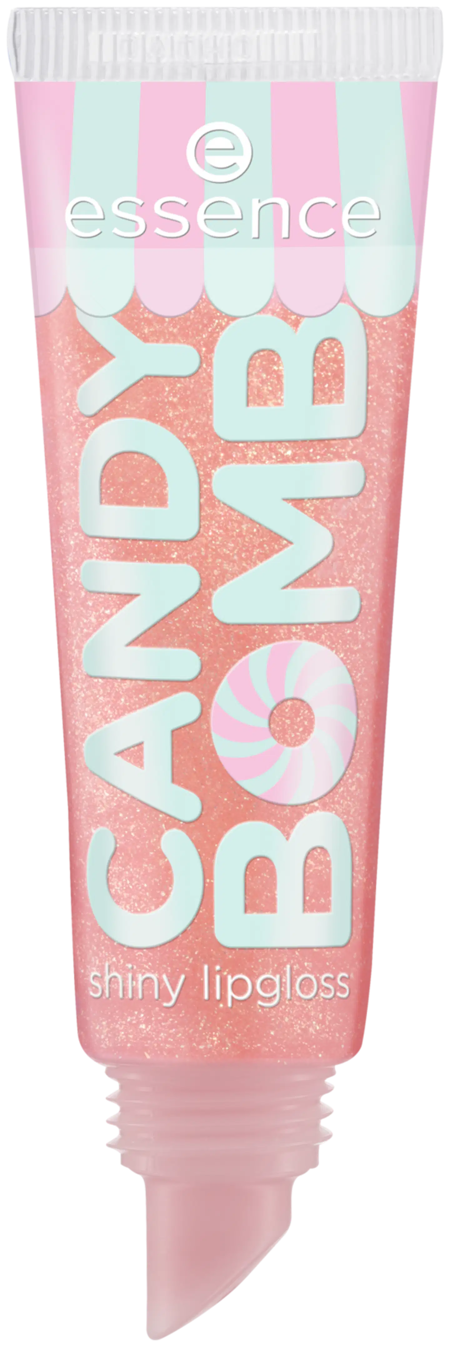 essence CANDY BOMB shiny lipgloss 01 Cotton Candy 10 ml - 2