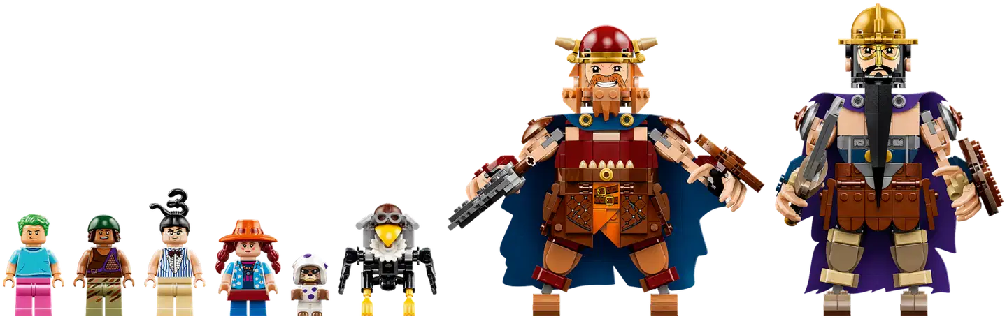 LEGO® ONE PIECE 75644 Dorry vastaan Brogy – Little Gardenin jättiläiset - 4