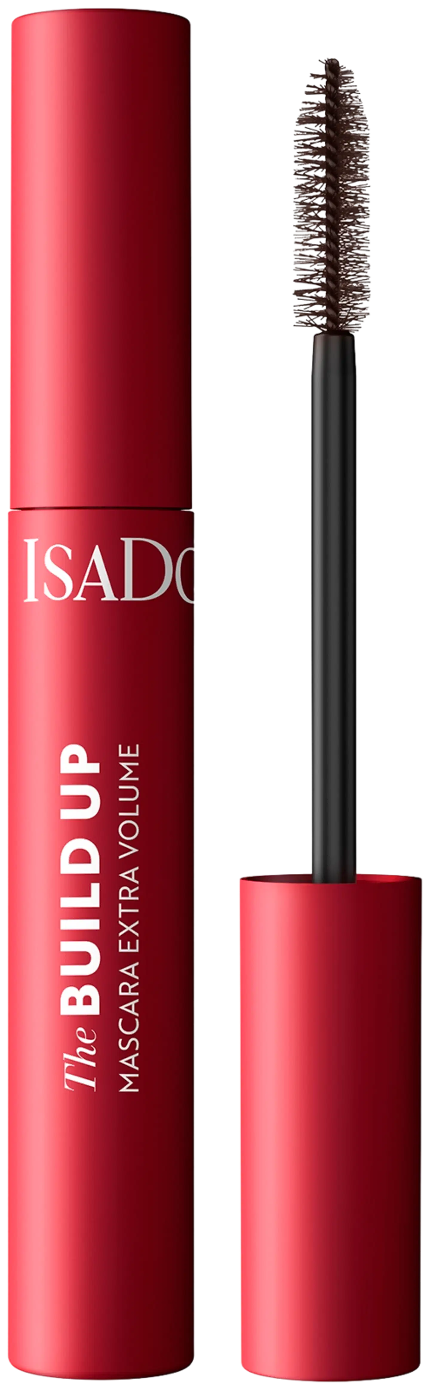 Isadora The Build Up Mascara Extra Volume 02 Dark Brown 10 ml - Dark Brown - 1