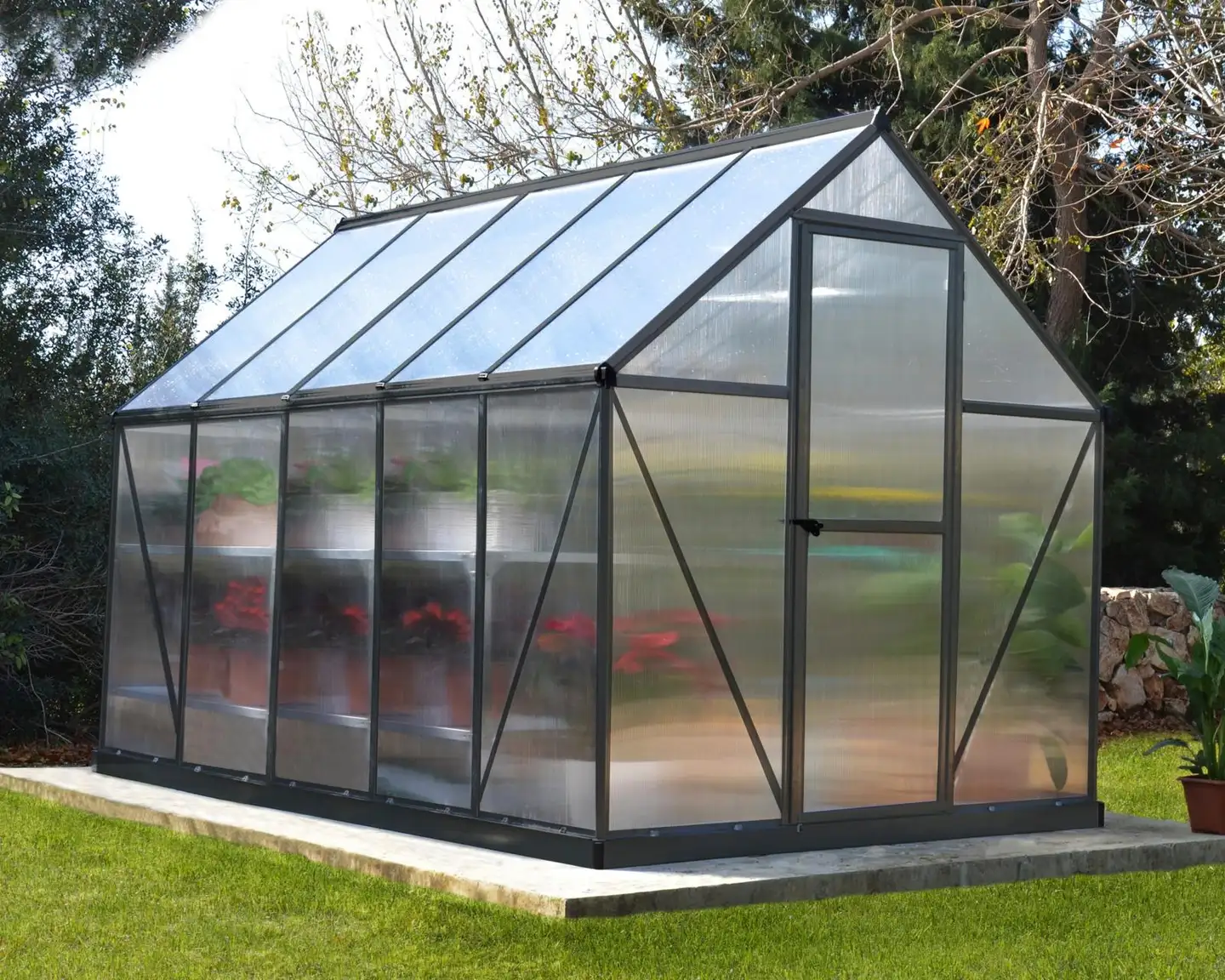 Kasvihuone Canopia Mythos 6x10/5,7m2 - 2