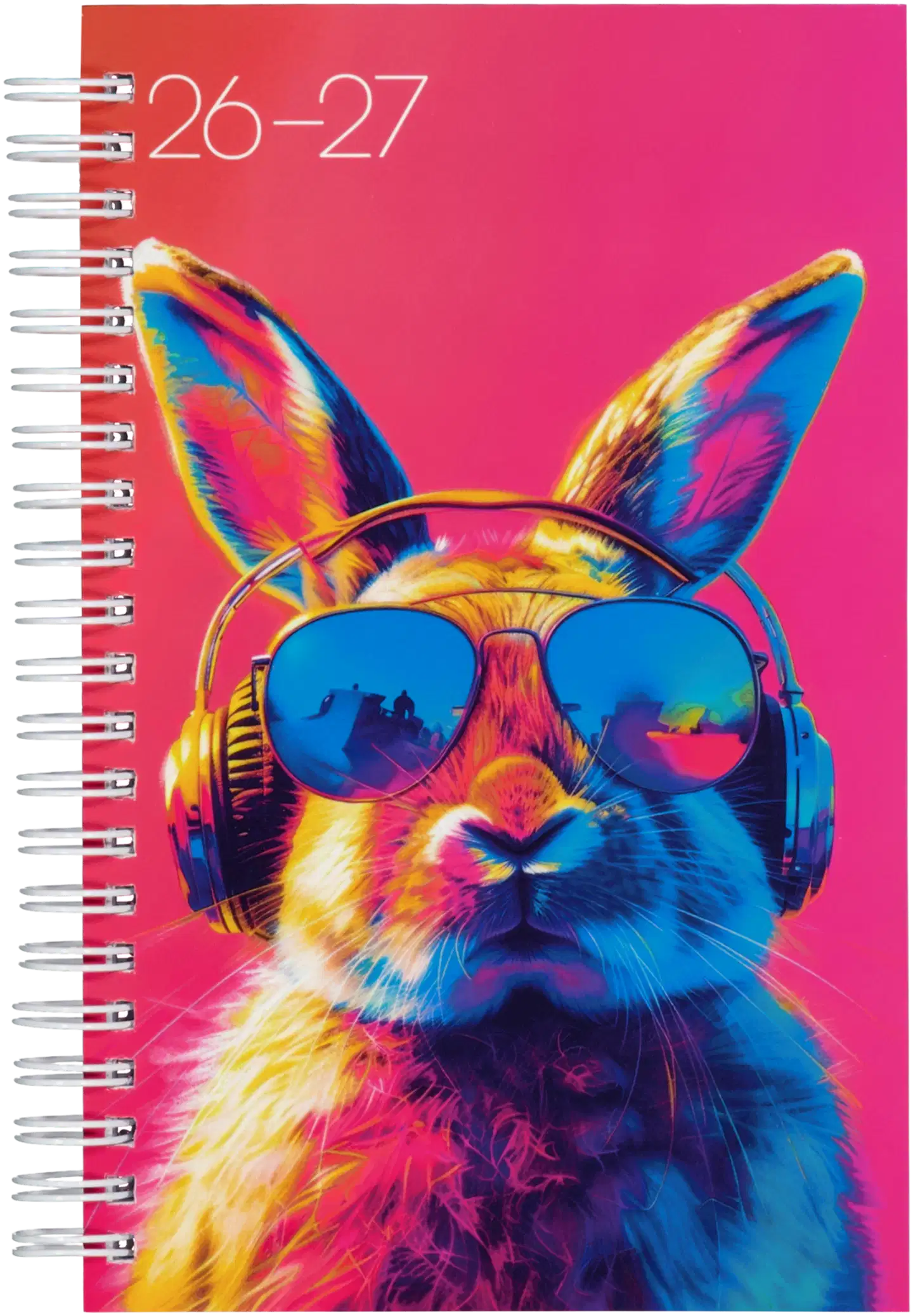 Koulukalenteri Cool Animals 26-27 18kk Värikäs pupu - 1