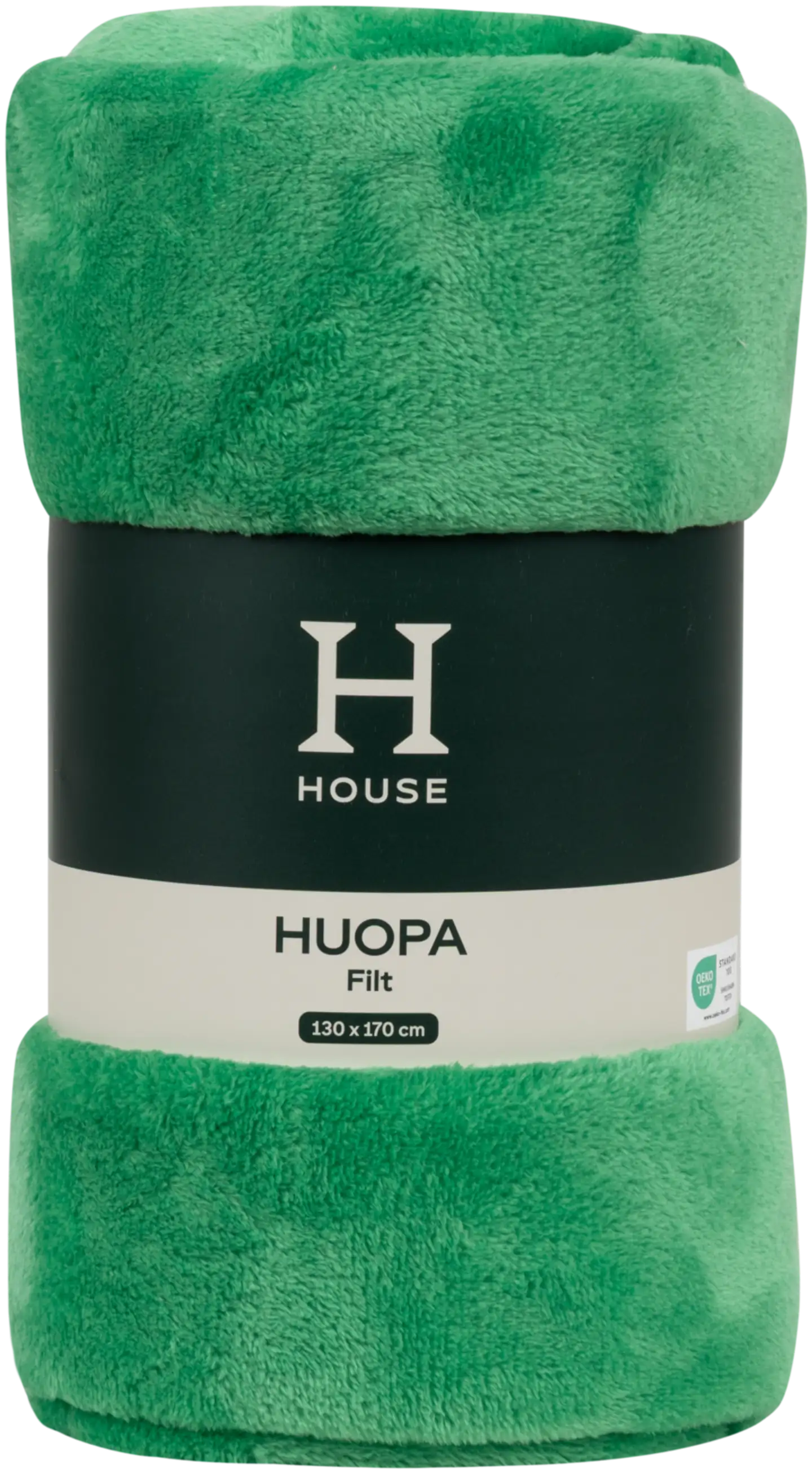 House huopa Solid 130x170 cm kirkas vihreä - 2