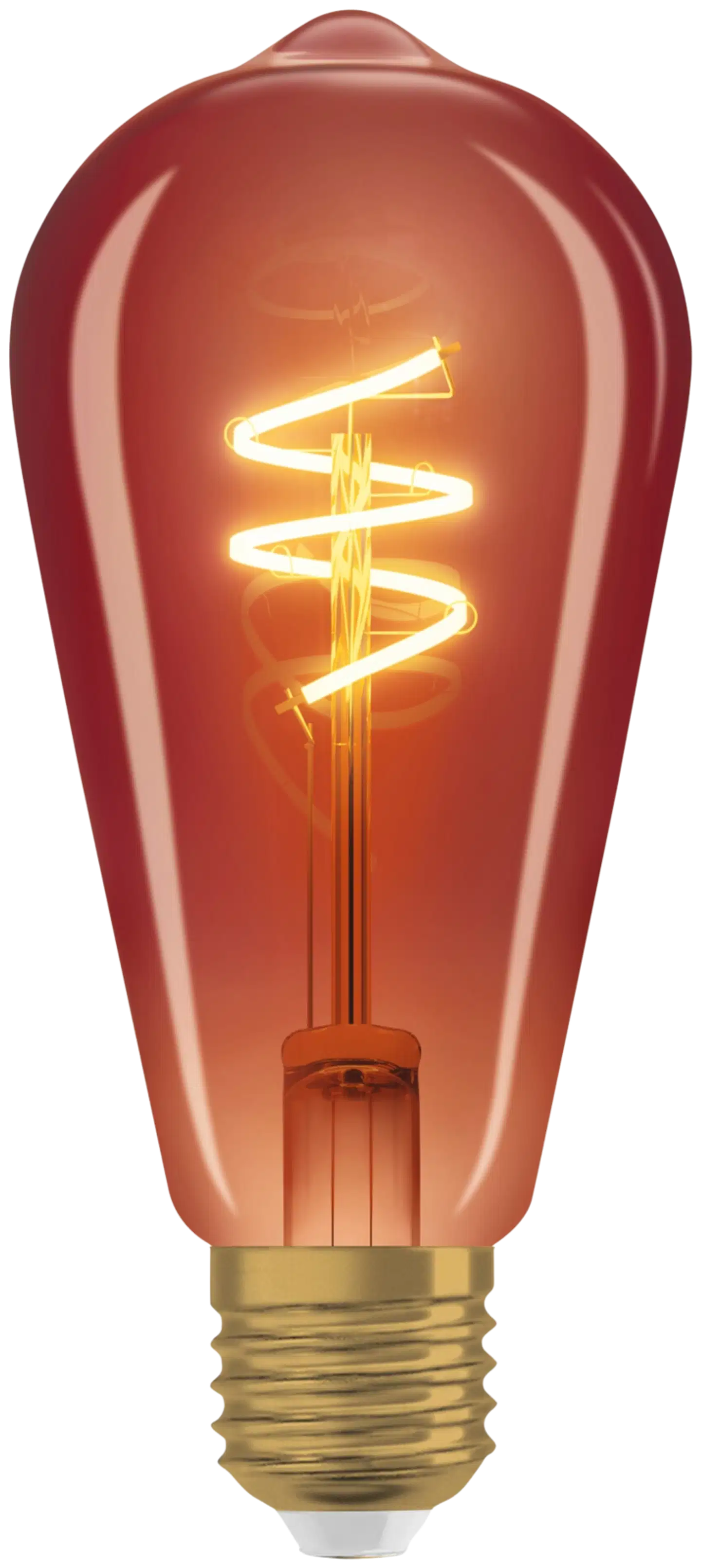 Osram LED-sisustuslamppu Edison 3W E27 kupari spiral-filamentti Dim - 2