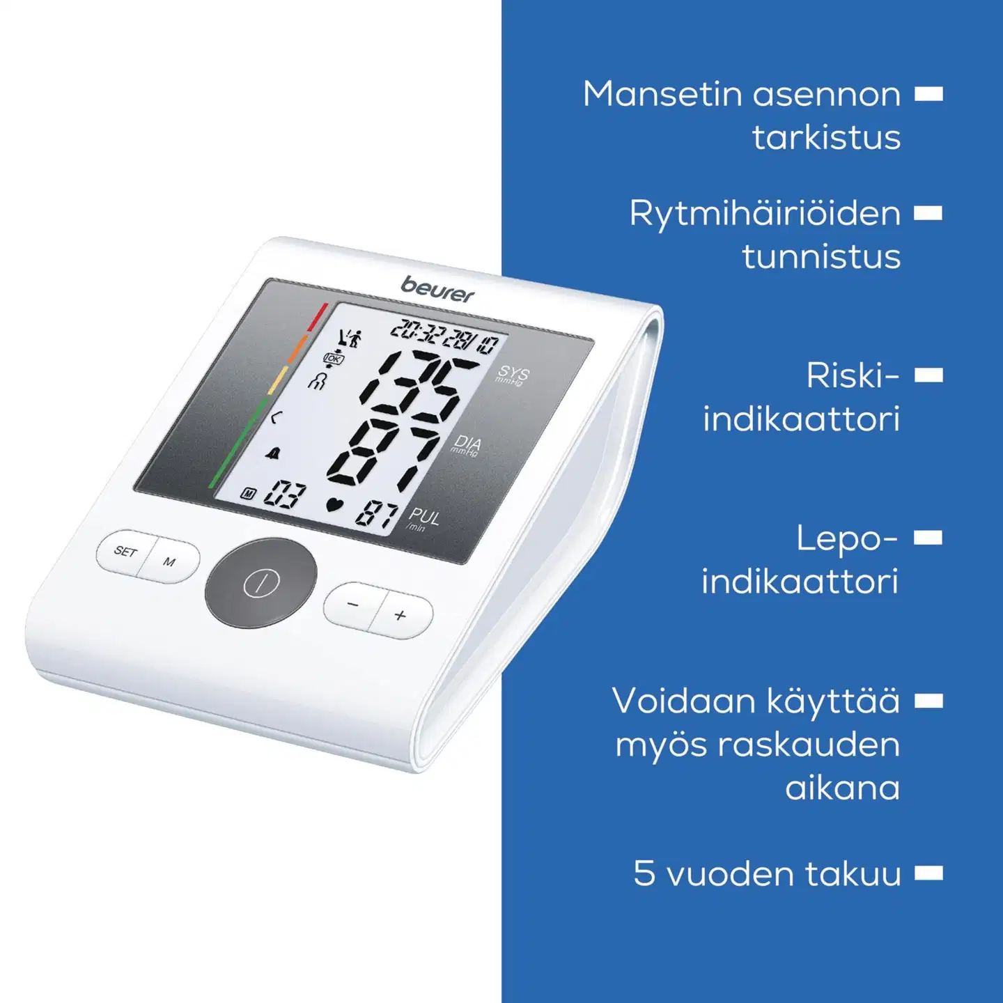 Beurer Verenpainemittari mansetilla BM28 - 11