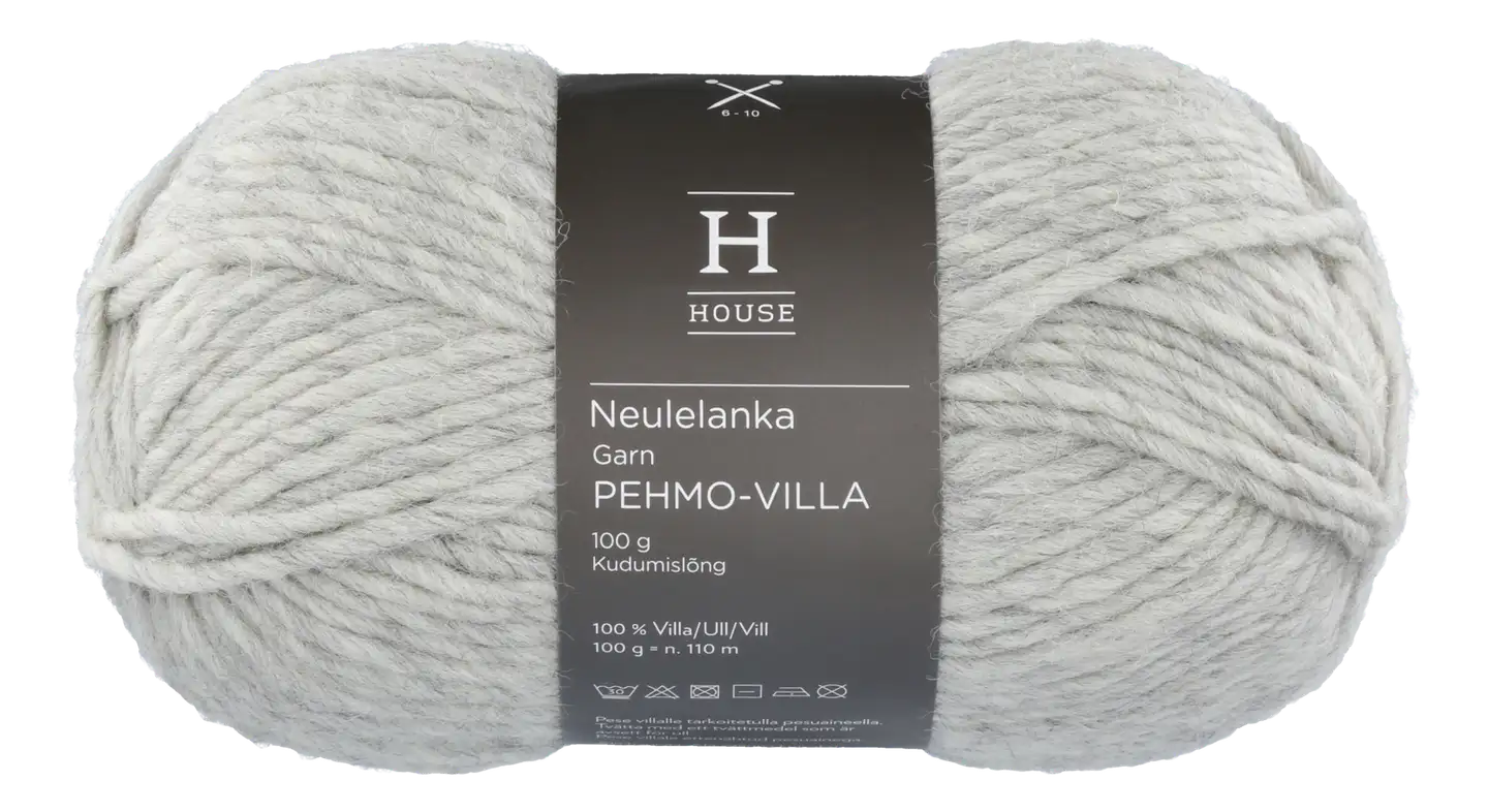 House neulelanka Pehmovilla 112706 100 g Light Grey 195