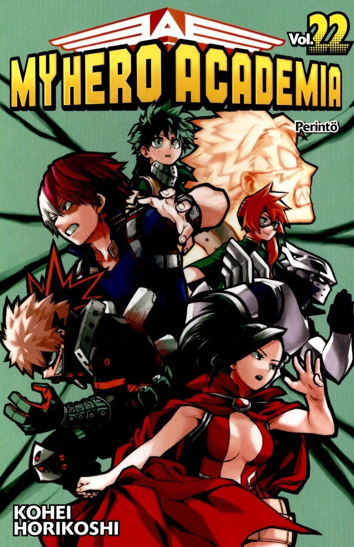 Horikoshi, My Hero Academia 22 - Perintö