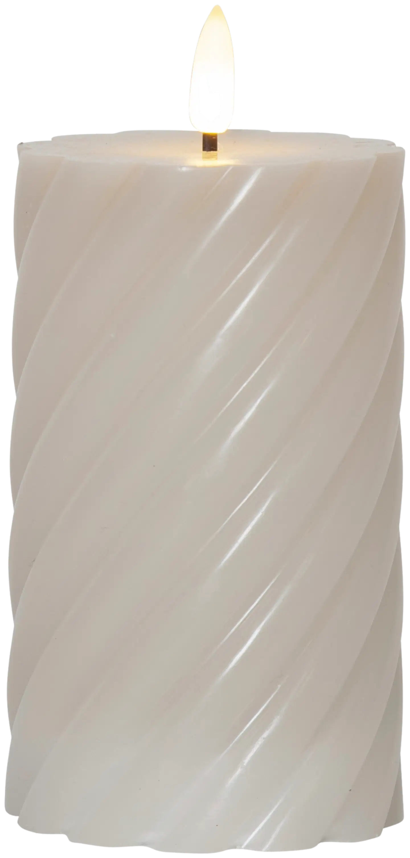 Star Trading Led-pöytäkynttilä Swirly, beige - 1