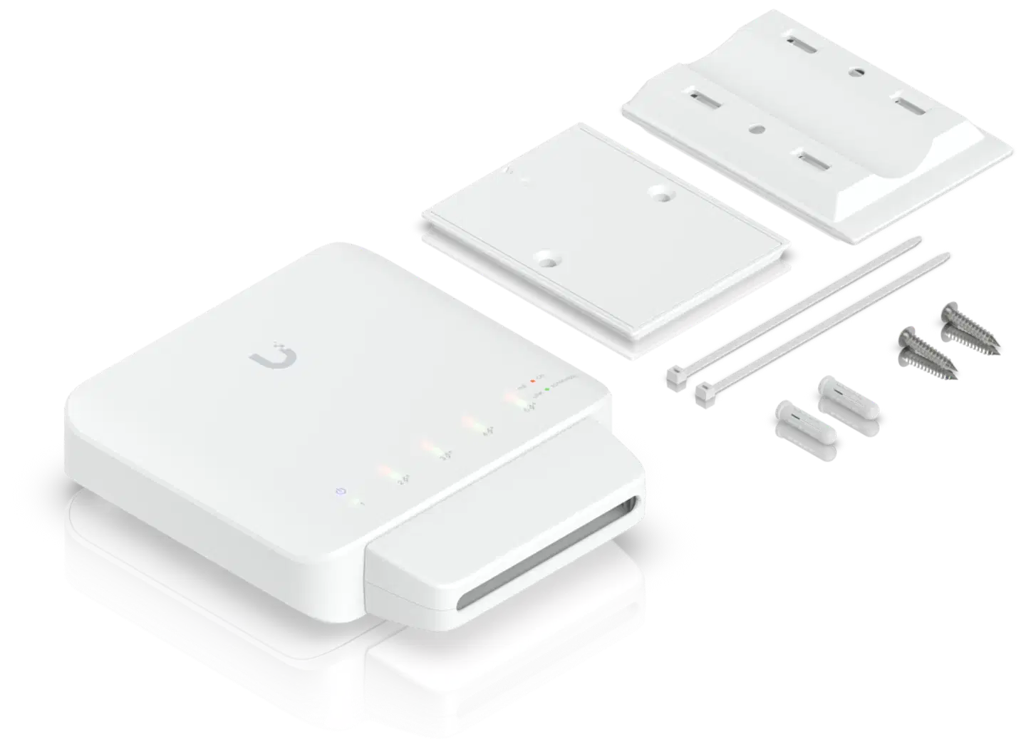 Ubiquiti sisä/ulkokäytön 5-porttinen PoE gigabit -kytkin USW-FLEX - 9