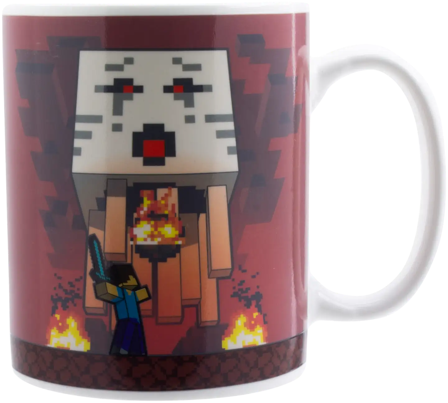 Paladone Muki Minecraft Nether väriä vaihtava - 1